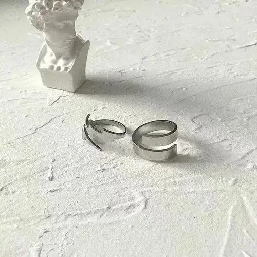 Other Retro punk rings Size ONE SIZE - 2 Thumbnail