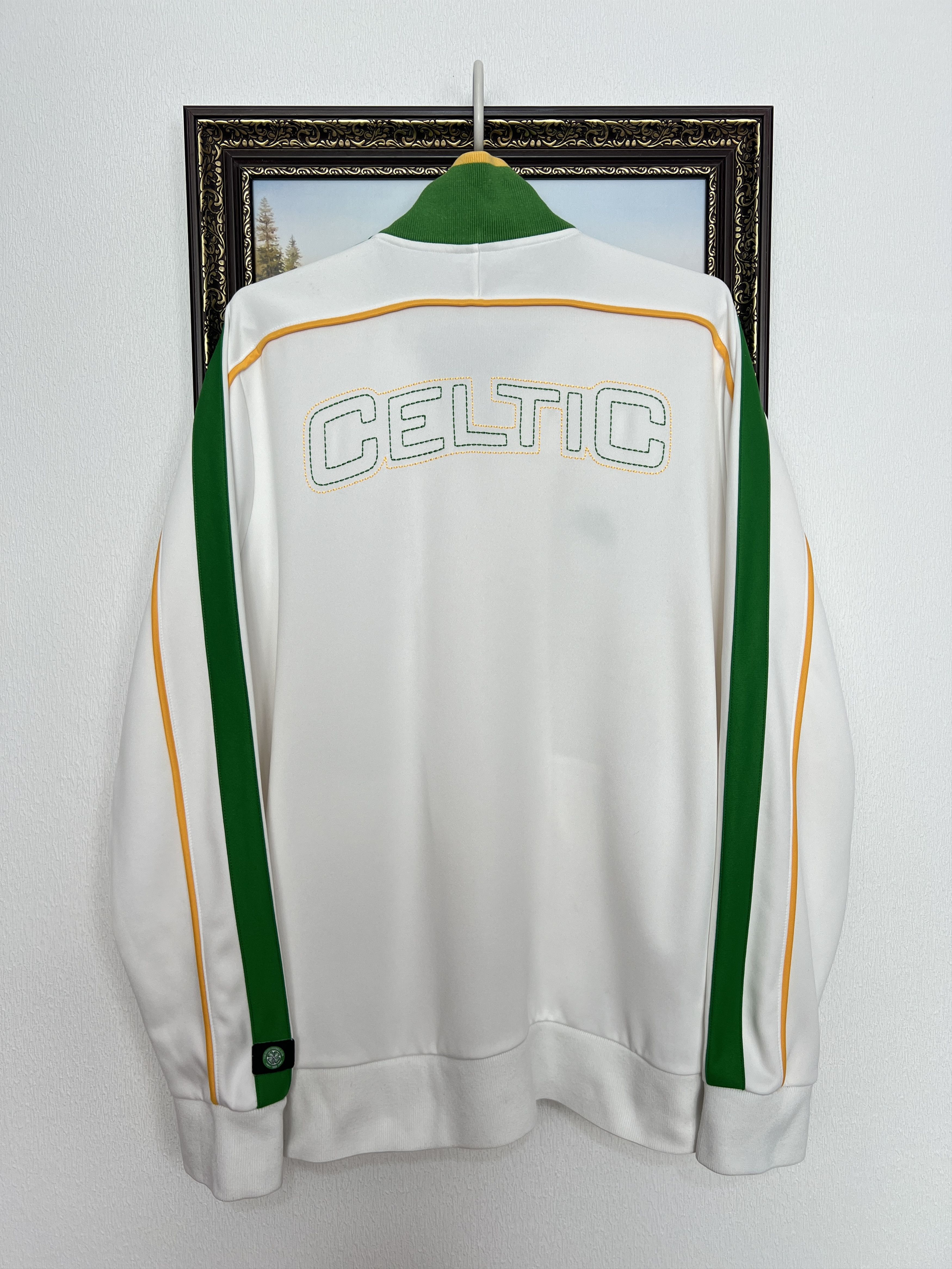 Nike Vintage Celtic Football Jacket Soccer Zip Track Top Rare Size US L / EU 52-54 / 3 - 9 Thumbnail