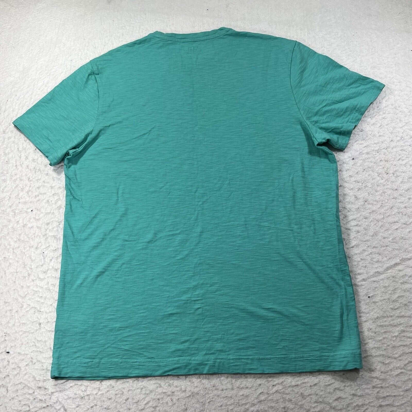 Michael Kors Michael Kors Men's Large Teal Green Canvas T Shirt Size US L / EU 52-54 / 3 - 6 Thumbnail