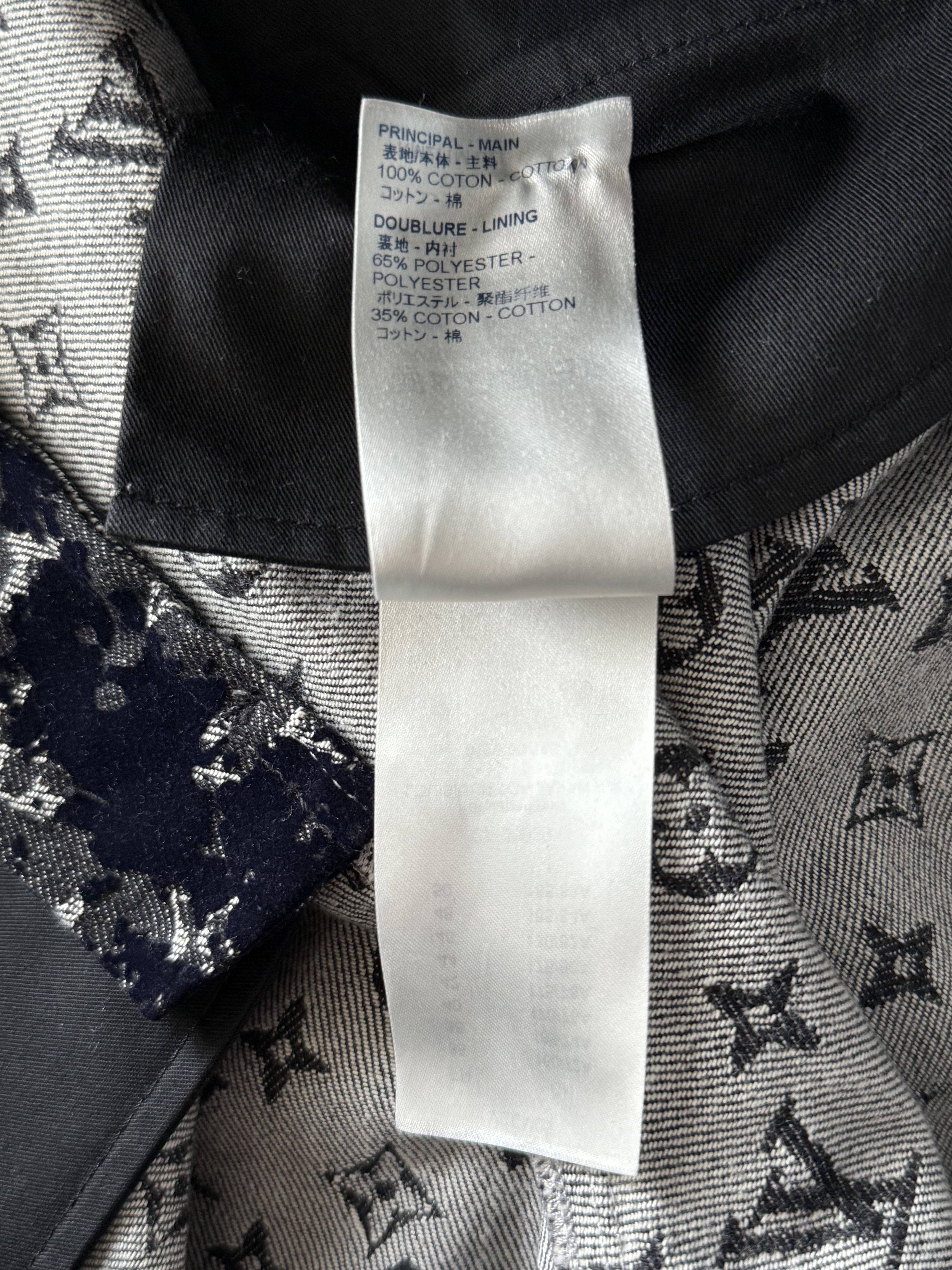 Louis Vuitton Louis Vuitton Grey Flocked Monogram Jeans Size US 30 / EU 46 - 5 Thumbnail