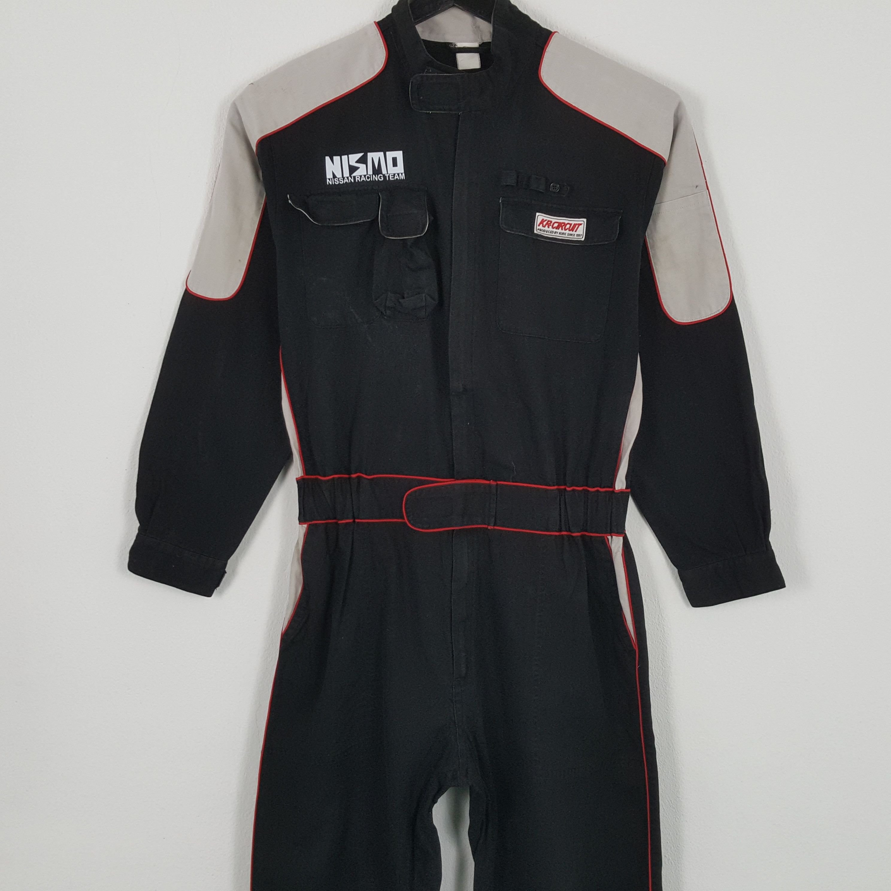 Japanese Brand × Vintage NISMO NISSAN RACING TEAM Workwear Custom Coverall Jacket Size US M / EU 48-50 / 2 - 5 Thumbnail