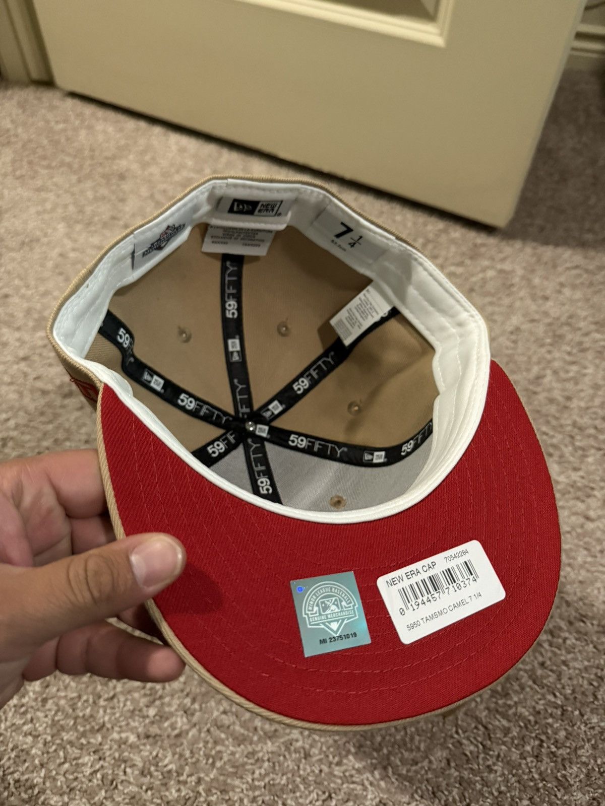 New Era 7 1/4 New Era Tampa Smokers Fitted Size ONE SIZE - 3 Thumbnail