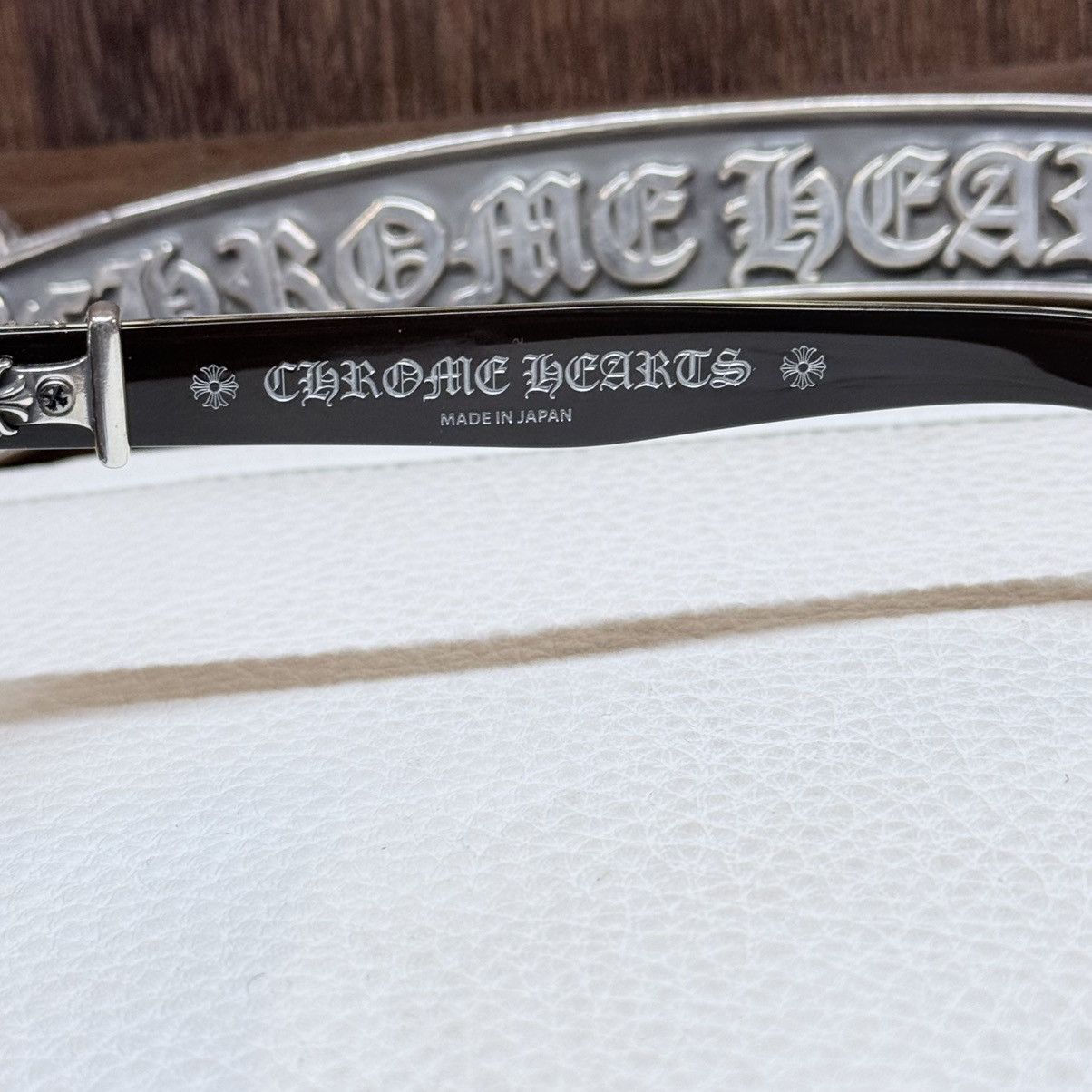 Chrome Hearts Chrome Hearts Vagillionaire II ‘Murky Waters’ Sunglasses Size ONE SIZE - 7 Thumbnail