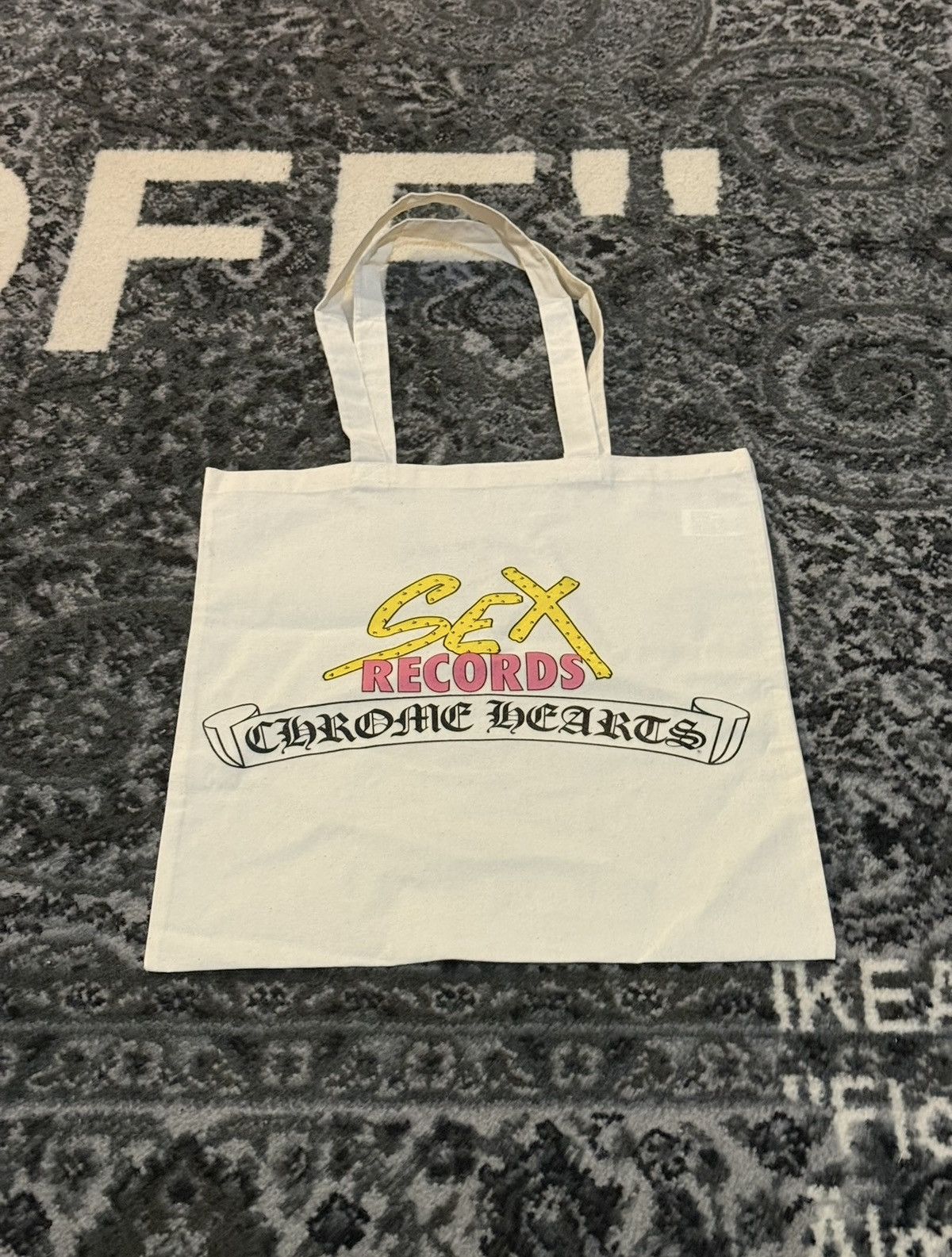 Chrome Hearts Chrome Hearts Sex Records tote Size ONE SIZE - 1 Thumbnail