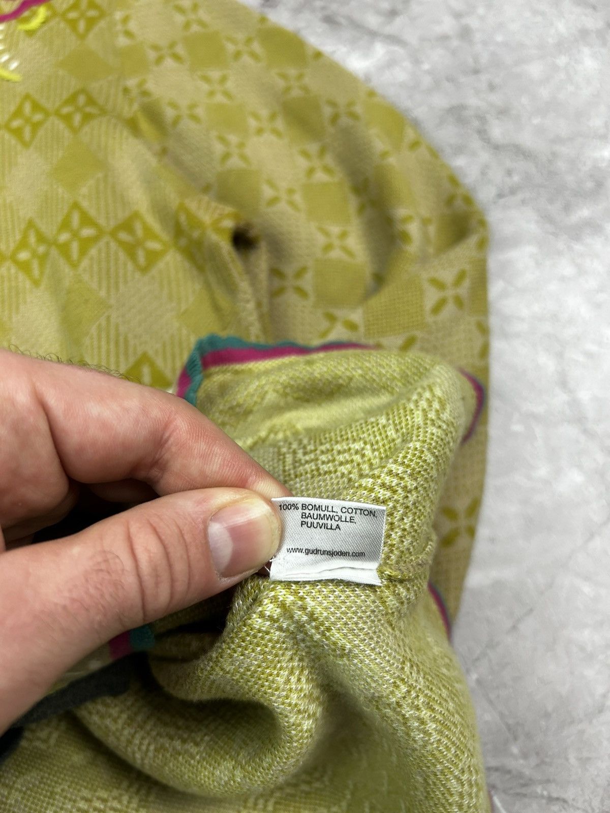 Designer Gudrun Sjödén Avant Garde Cardigan Sweater Size L / US 10 / IT 46 - 10 Thumbnail