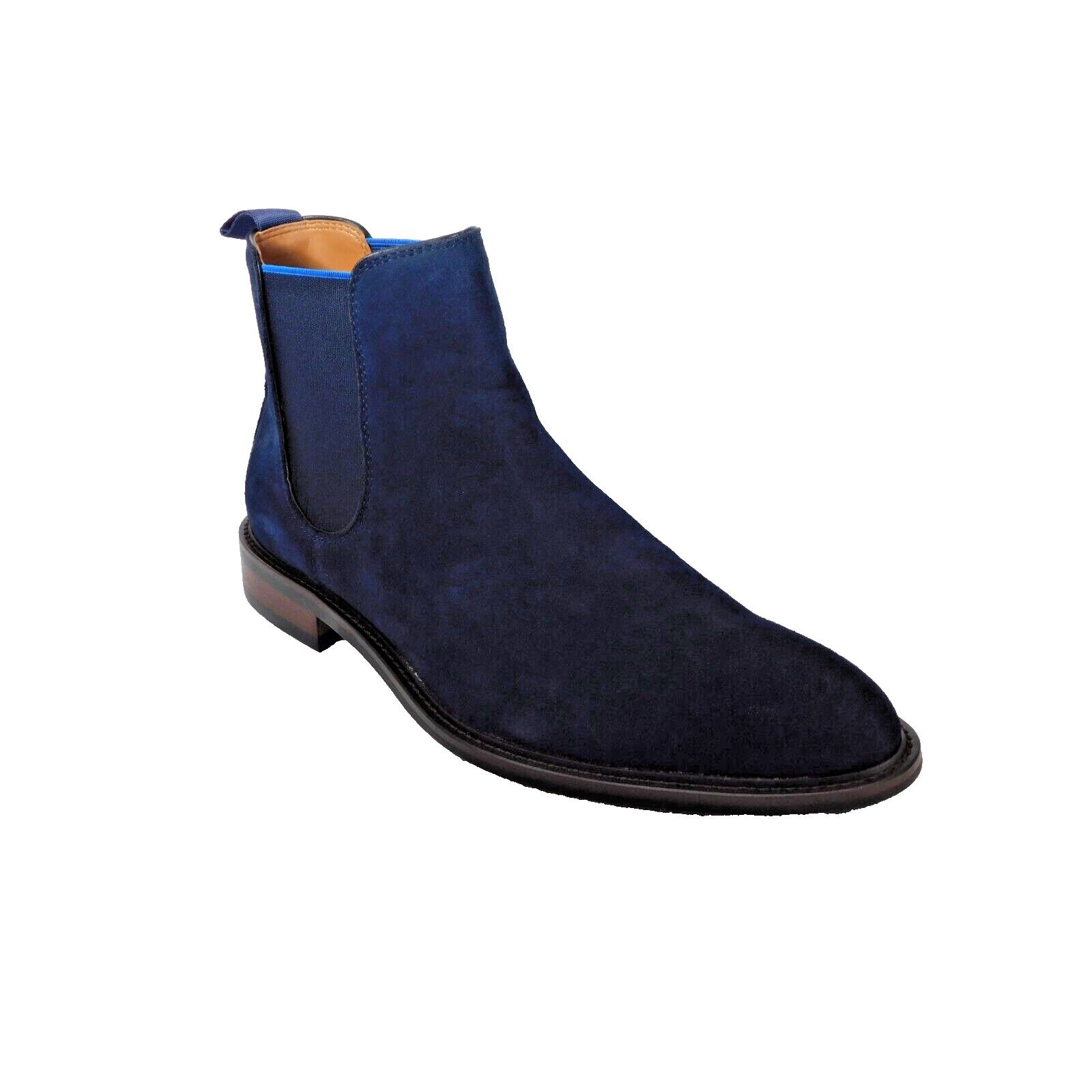 Steve Madden M41 Steve Madden Navy Suede Bronn Ankle Boot Size 8.5 M Size US 8.5 / EU 41-42 - 1 Thumbnail