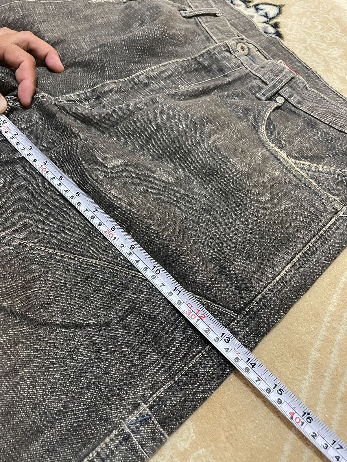 Japanese Brand × MasterPiece 🔥Rare🔥Masterpiece Denim Jeans Made in Japan Baggy Jeans Size US 37 - 12 Thumbnail