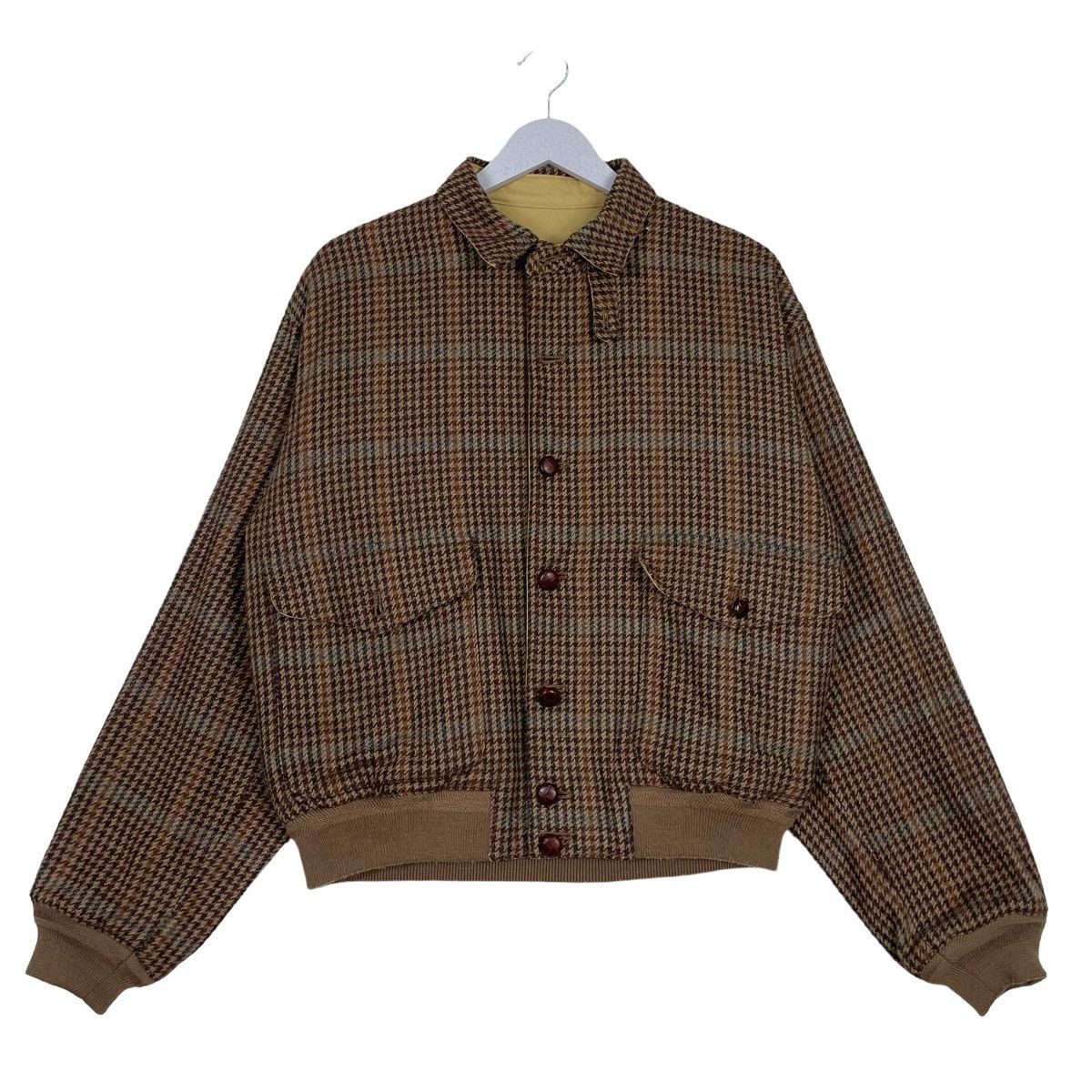 Issey Miyake × Japanese Brand 💥80s AVON HOUSE REVERSIBLE INSPIRED ISSEY MIYAKE BOMBER Size US M / EU 48-50 / 2 - 2 Thumbnail