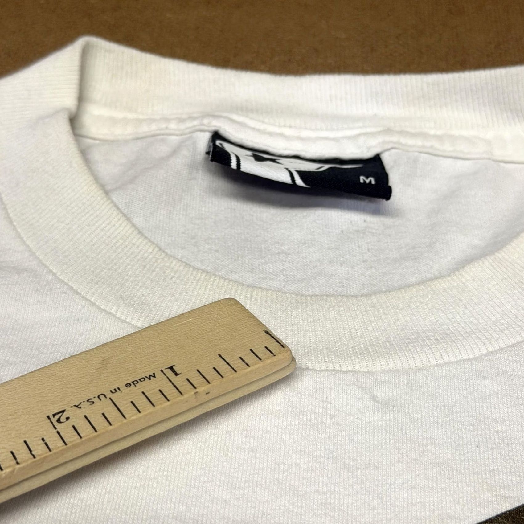 Logo 7 Famous Stars & Straps Shirt Mens Medium White Logo Graphic Tee Size US M / EU 48-50 / 2 - 2 Thumbnail