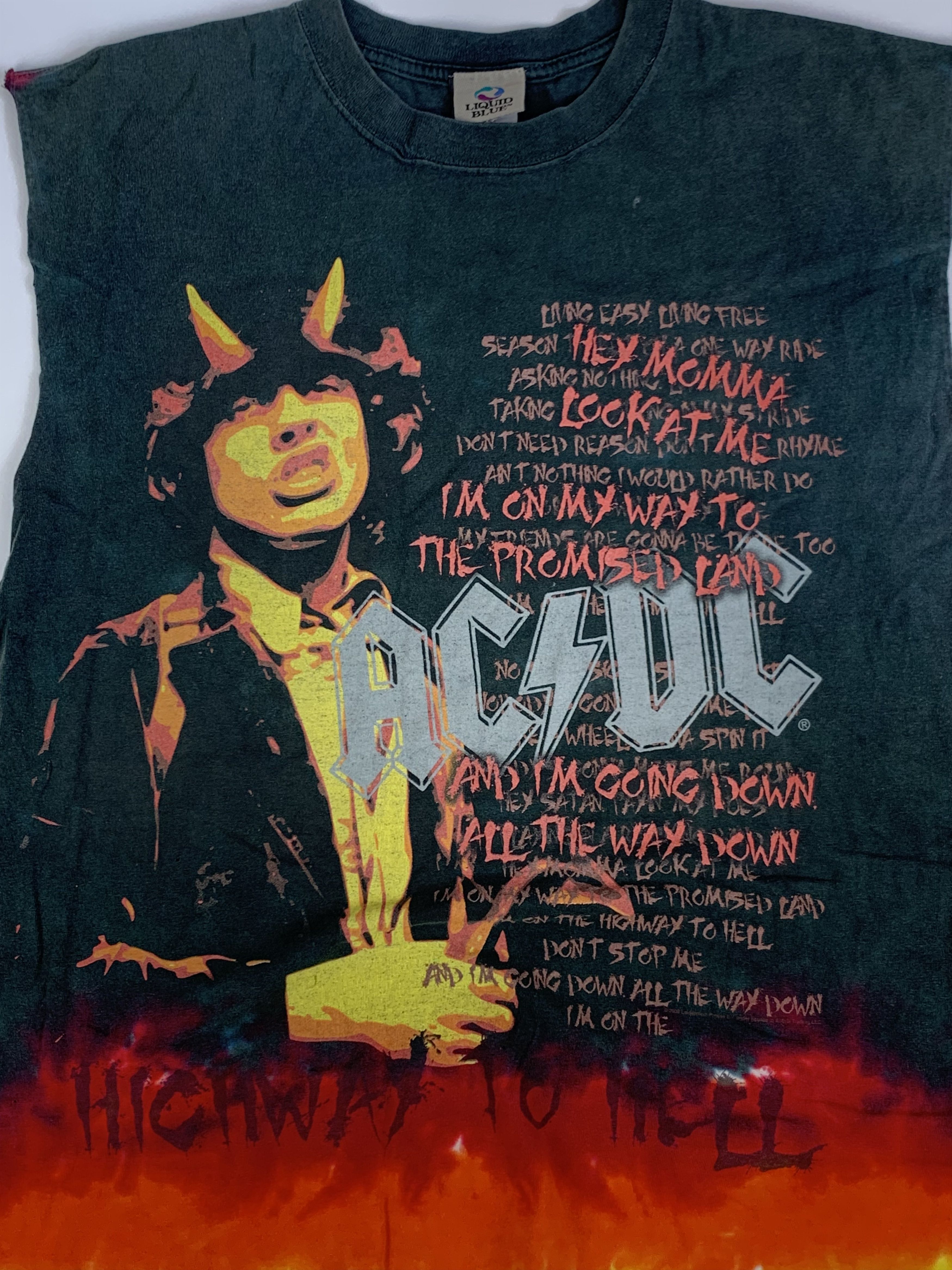 AC/DC × Liquid Blue × Vintage AC/DC Liquid Blue Tank Top Vintage Size L Size US L / EU 52-54 / 3 - 4 Thumbnail