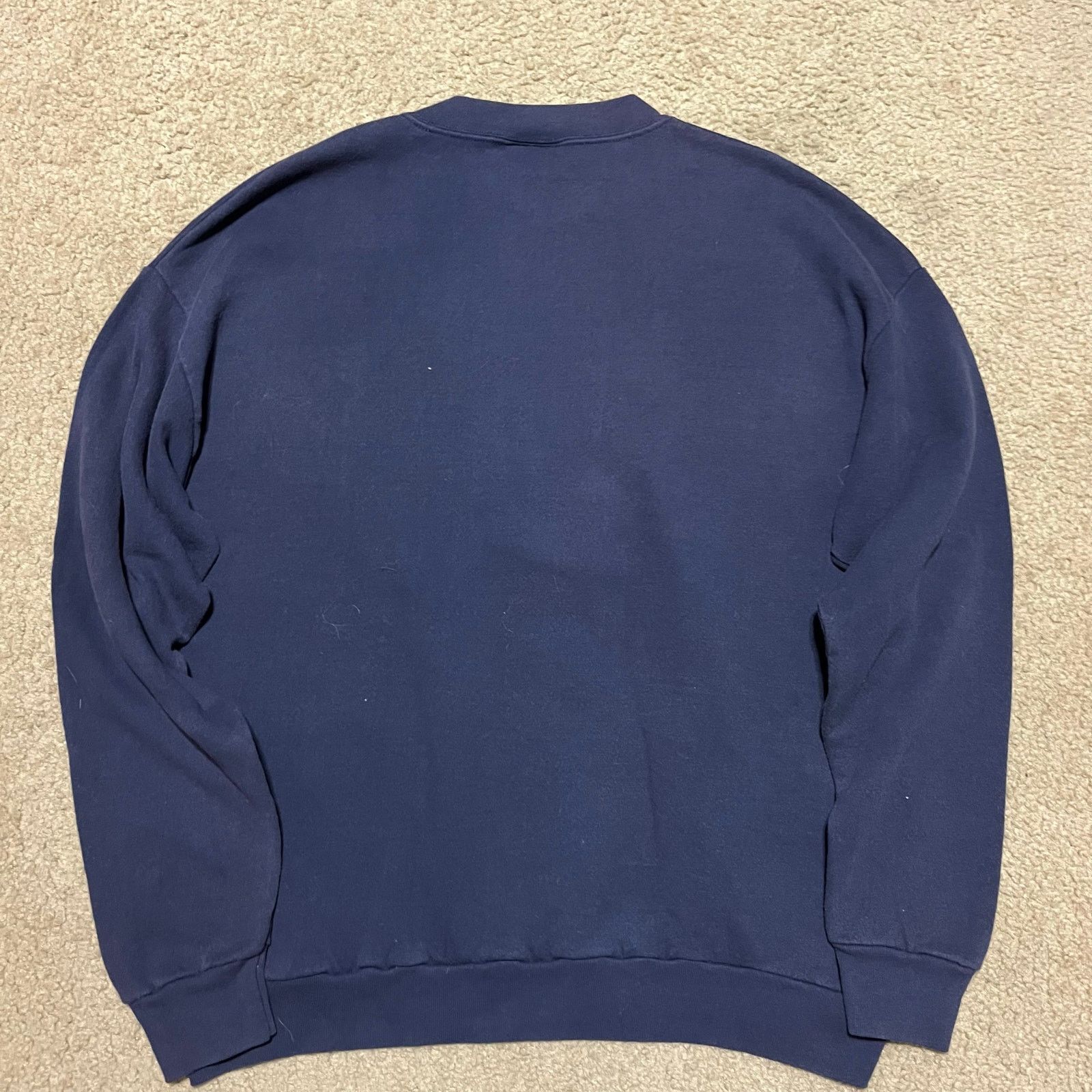 Lee Vintage Georgia Tech Yellow Jackets Lee Navy Crewneck XL Size US XL / EU 56 / 4 - 2 Thumbnail