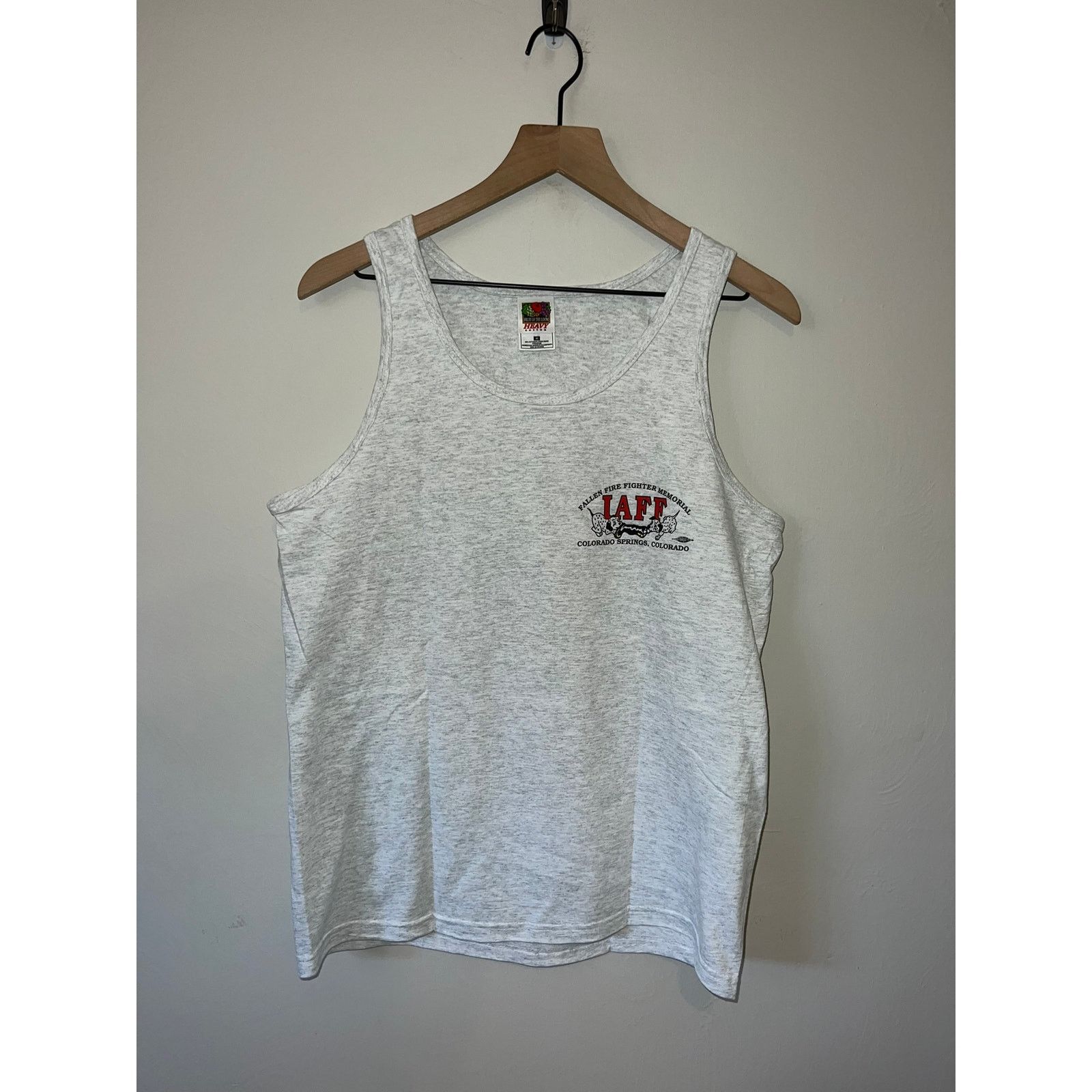 Fruit Of The Loom Vintage Firefigher Shirt Fallen Fire Fighter Memorial IAFF M Size US M / EU 48-50 / 2 - 2 Thumbnail