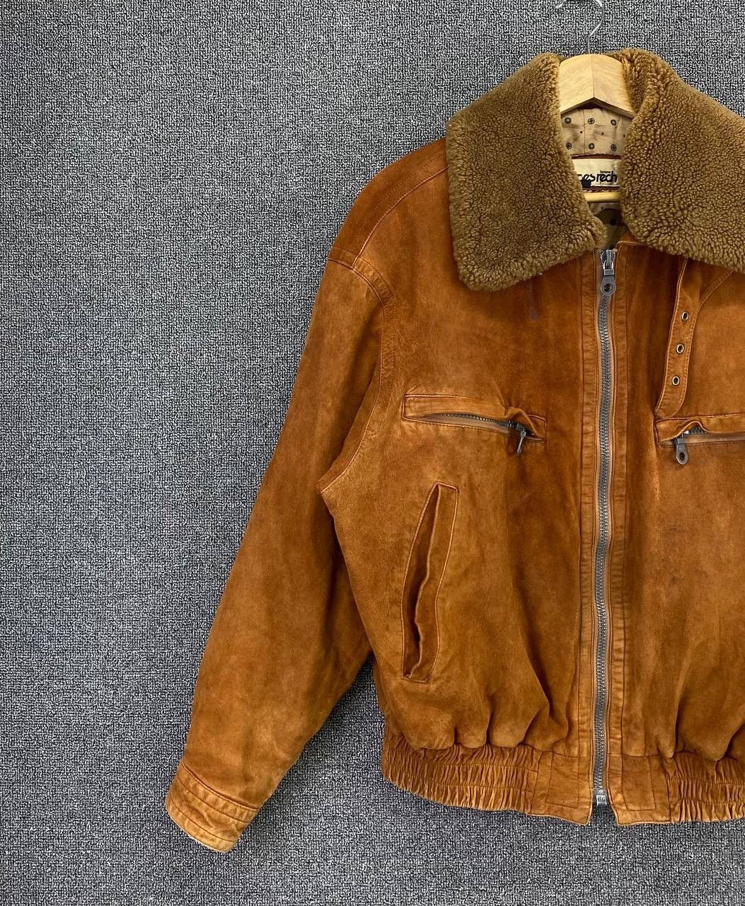 George Vintage George Rech Homme Sheep Skin Leather Jacket Size M / US 6-8 / IT 42-44 - 3 Thumbnail