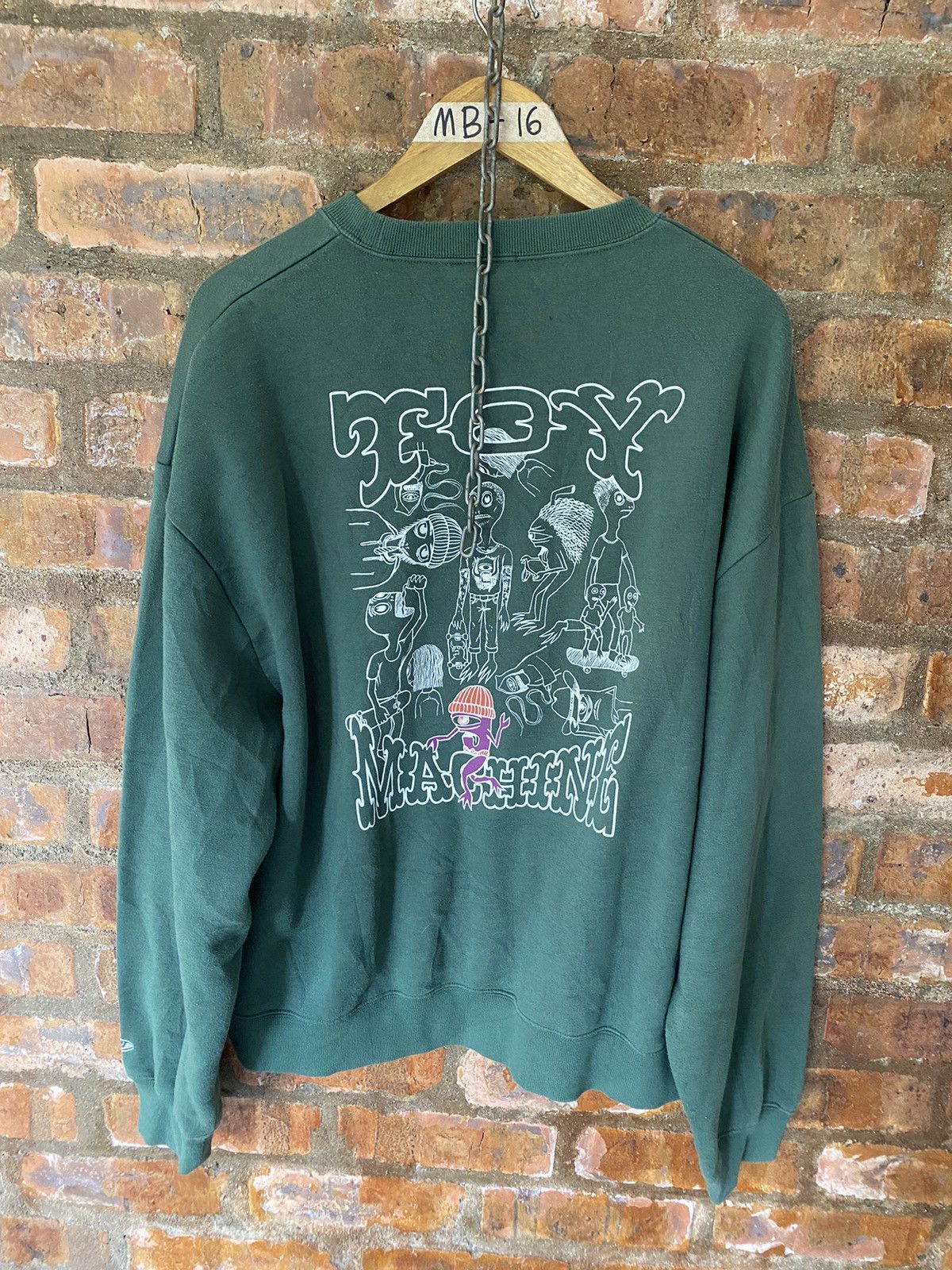 Toy Machine 2000s Toy Machine graffiti art sweatshirt Size US L / EU 52-54 / 3 - 2 Thumbnail