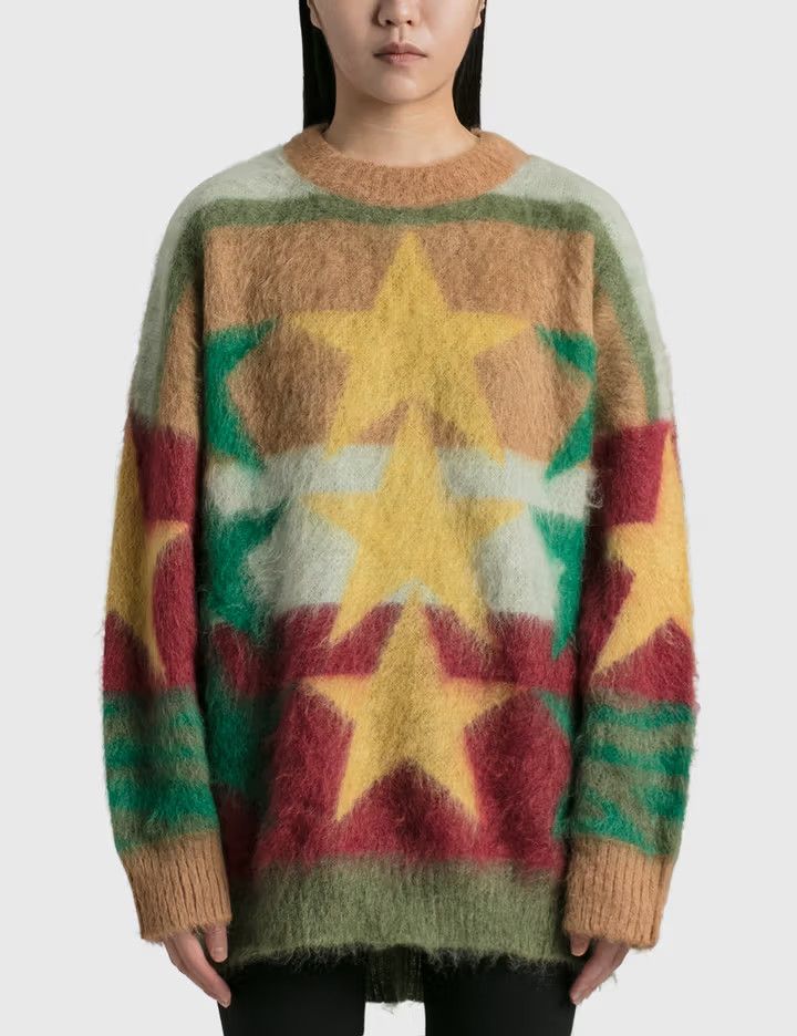 Palm Angels o1y1225 Crewneck Sweater in Multicolor Size XS / US 0-2 / IT 36-38 - 1 Thumbnail