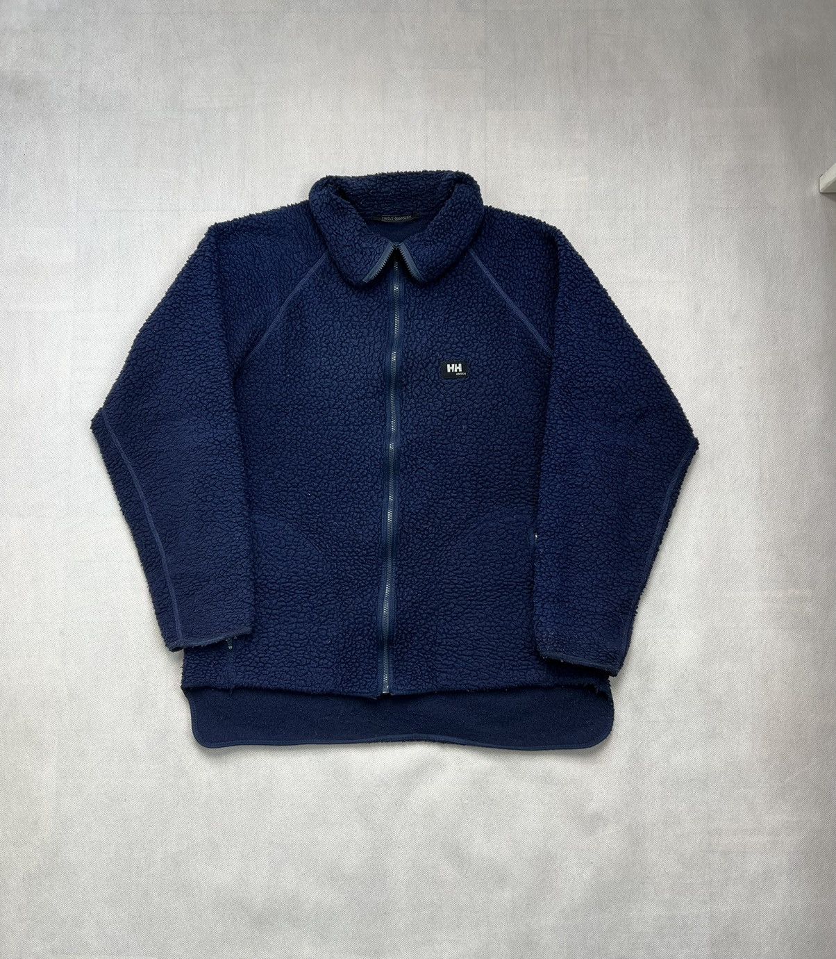 Helly Hansen × Vintage Fur Fleece Jacket Helly Hansen Vintage 80’s Zipped Size US XL / EU 56 / 4 - 1 Thumbnail