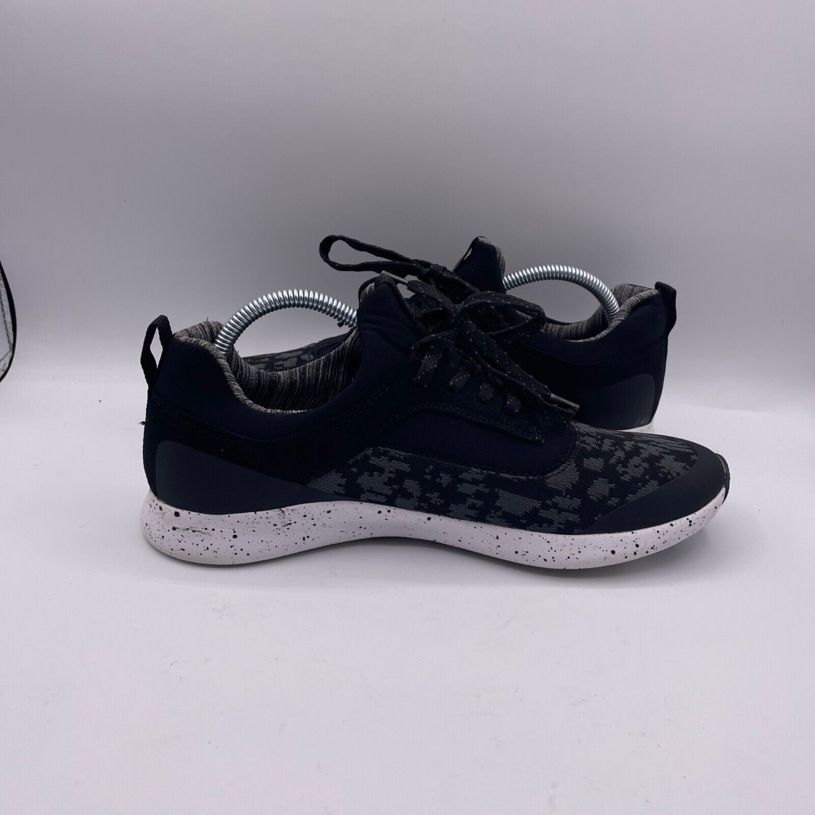 Steve Madden Steve Madden Camper Black Grey Low Knit Shoes Mens 10 Size US 10 / EU 43 - 4 Thumbnail