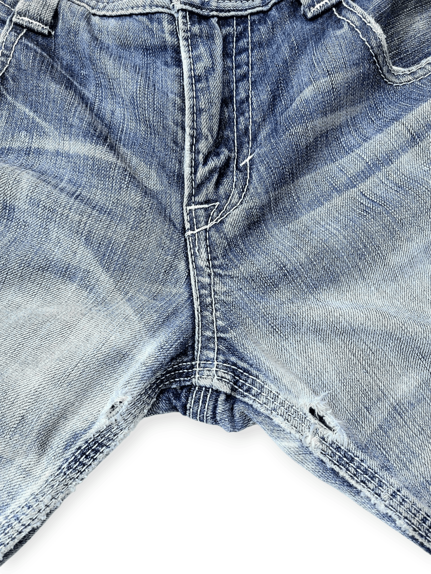 Edwin Edwin Retro Blue trip Buckle Back Unique Pocket Denim Size US 30 / EU 46 - 17 Thumbnail
