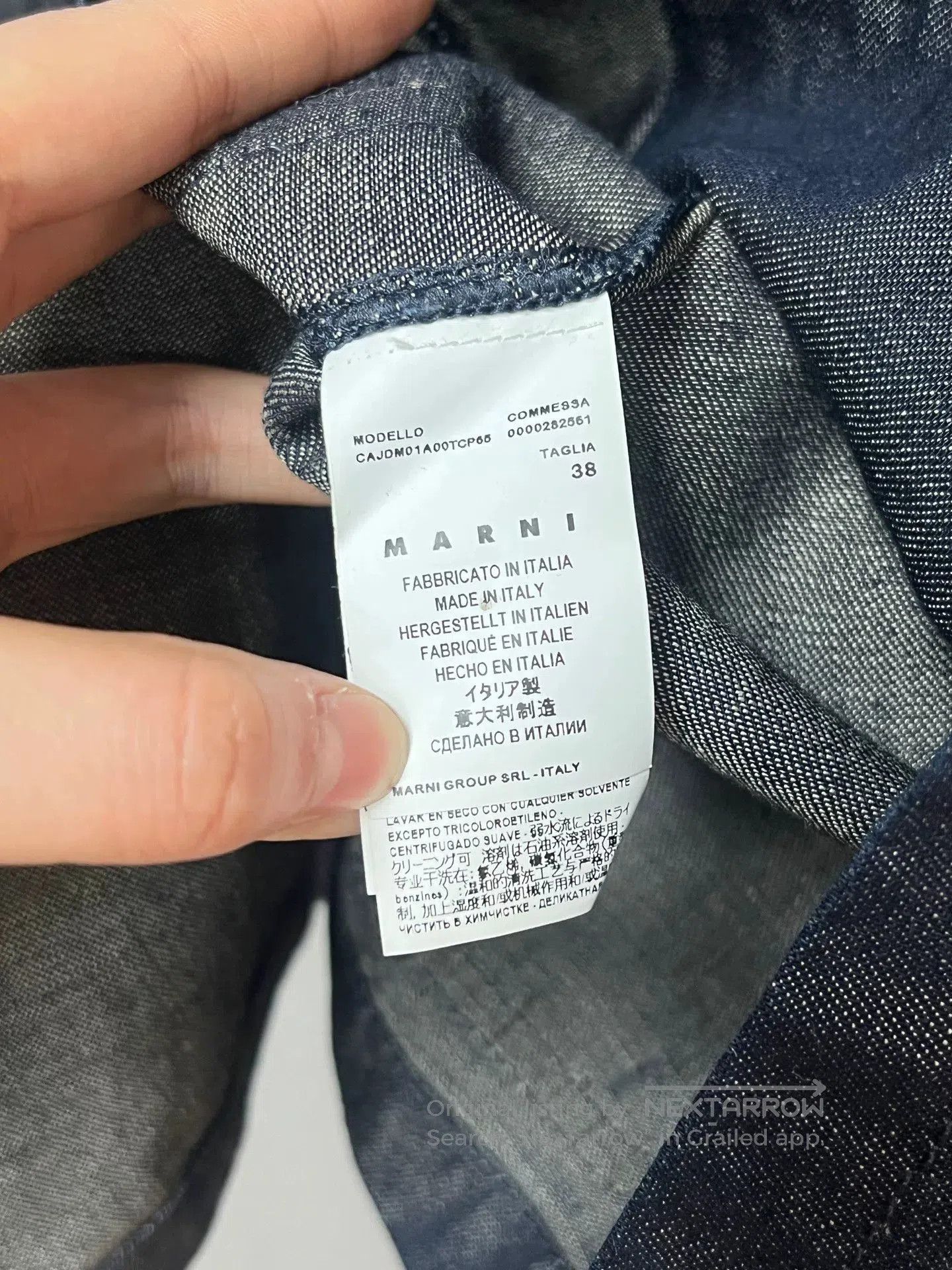 Marni Marni Denim Pullover. Size S / US 4 / IT 40 - 4 Thumbnail