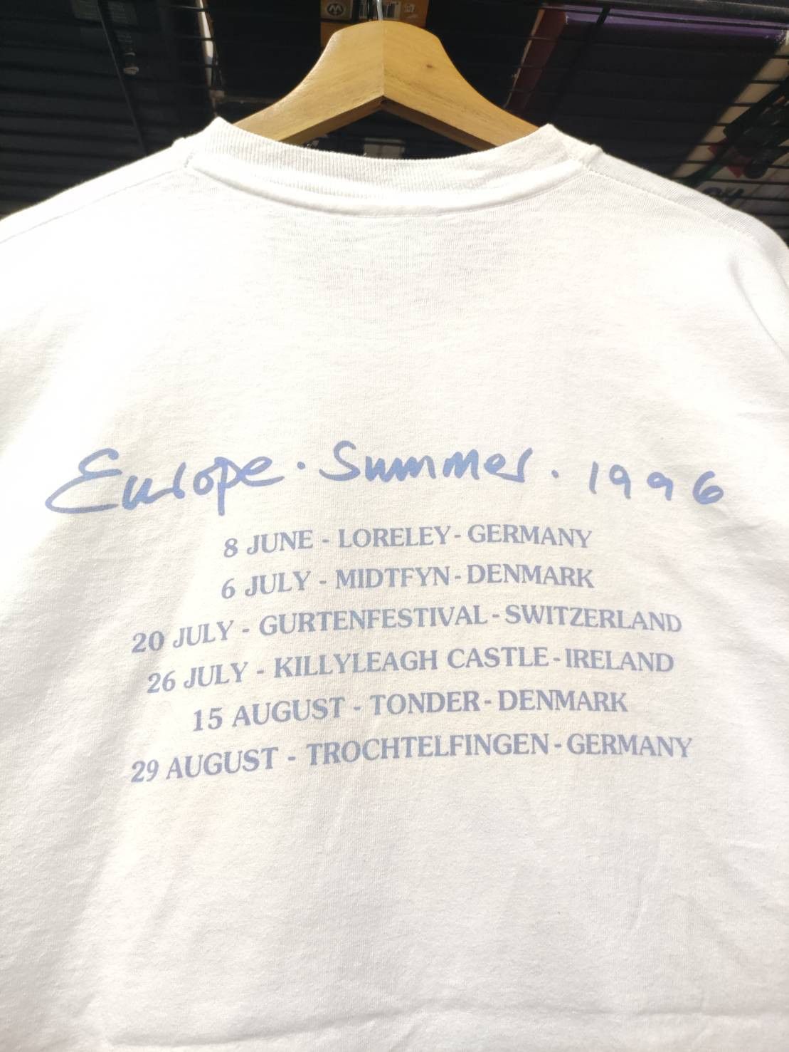 Band Tees Vtg 1996 Runrig Band Europe Summer Tour T-Shirt Size US XXL / EU 58 / 5 - 10 Thumbnail