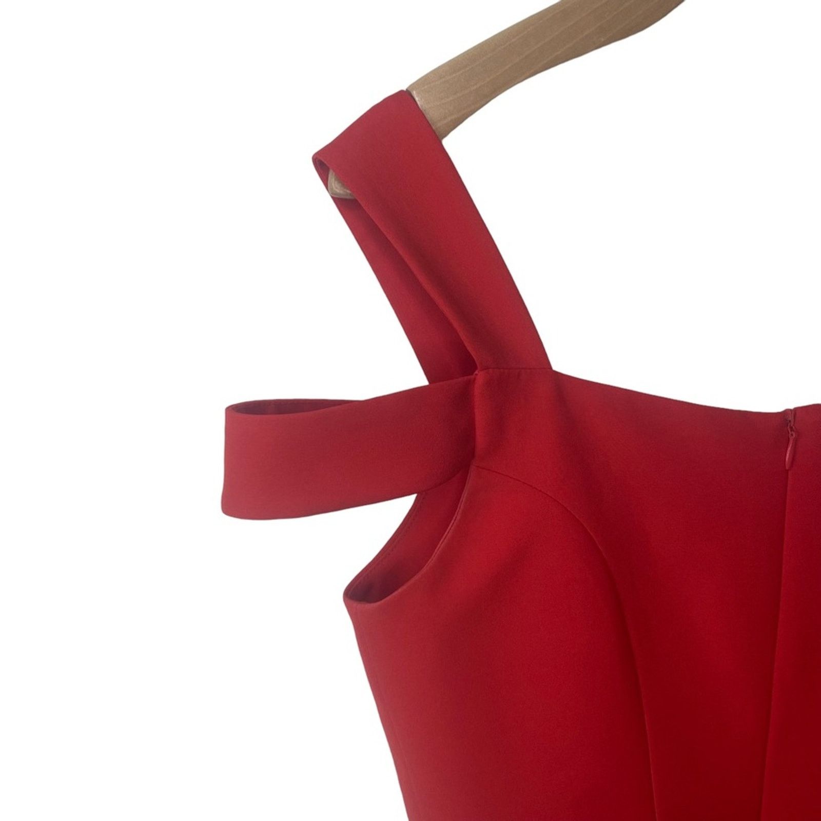 Other AIJEK VALENCIA WAVE COLD SHOULDER DRESS Rogue Red Size 2 Size XS / US 0-2 / IT 36-38 - 5 Thumbnail