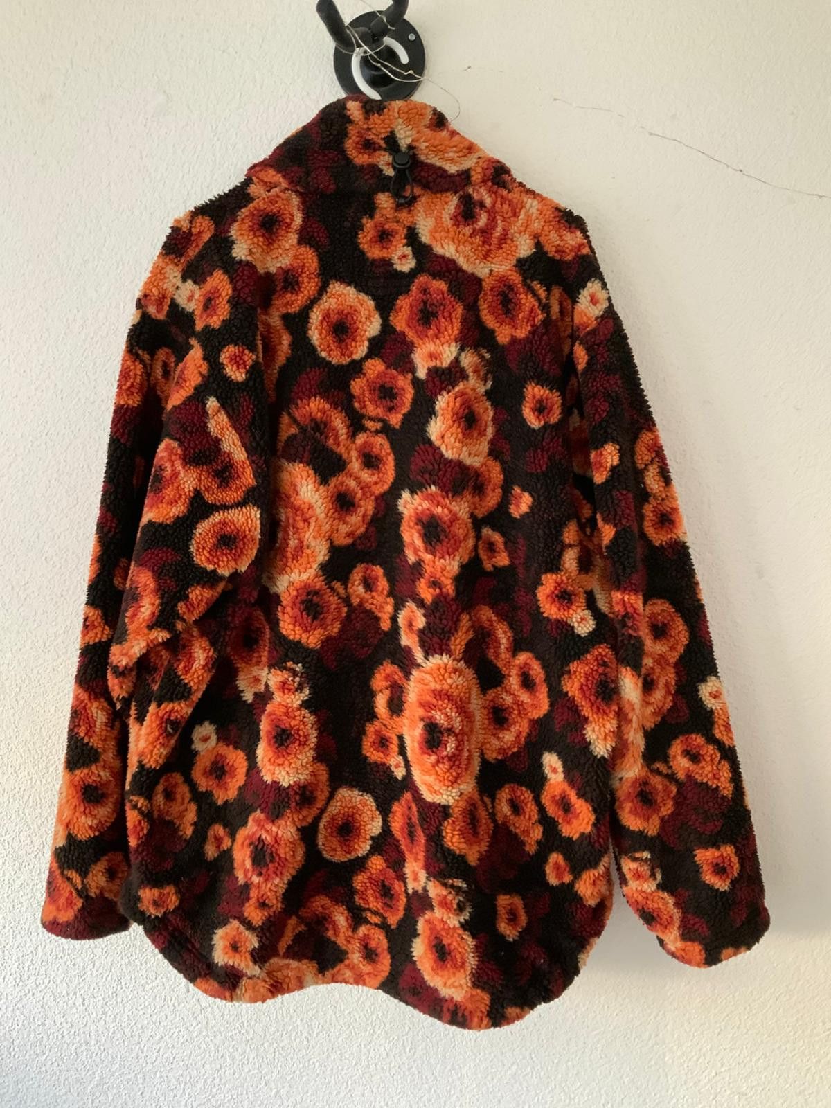 Martine Rose × Napapijri Martine Rose Napapijri Jacquard Rose Fleece Jacket Red Size US L / EU 52-54 / 3 - 3 Thumbnail