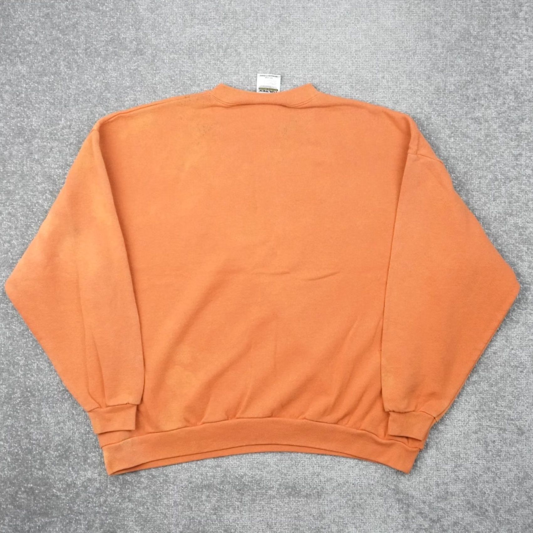 Thrasher VINTAGE University of Texas Thrashed Mens 2XL Orange Long Sleeve T-Shirt Size US XXL / EU 58 / 5 - 2 Thumbnail