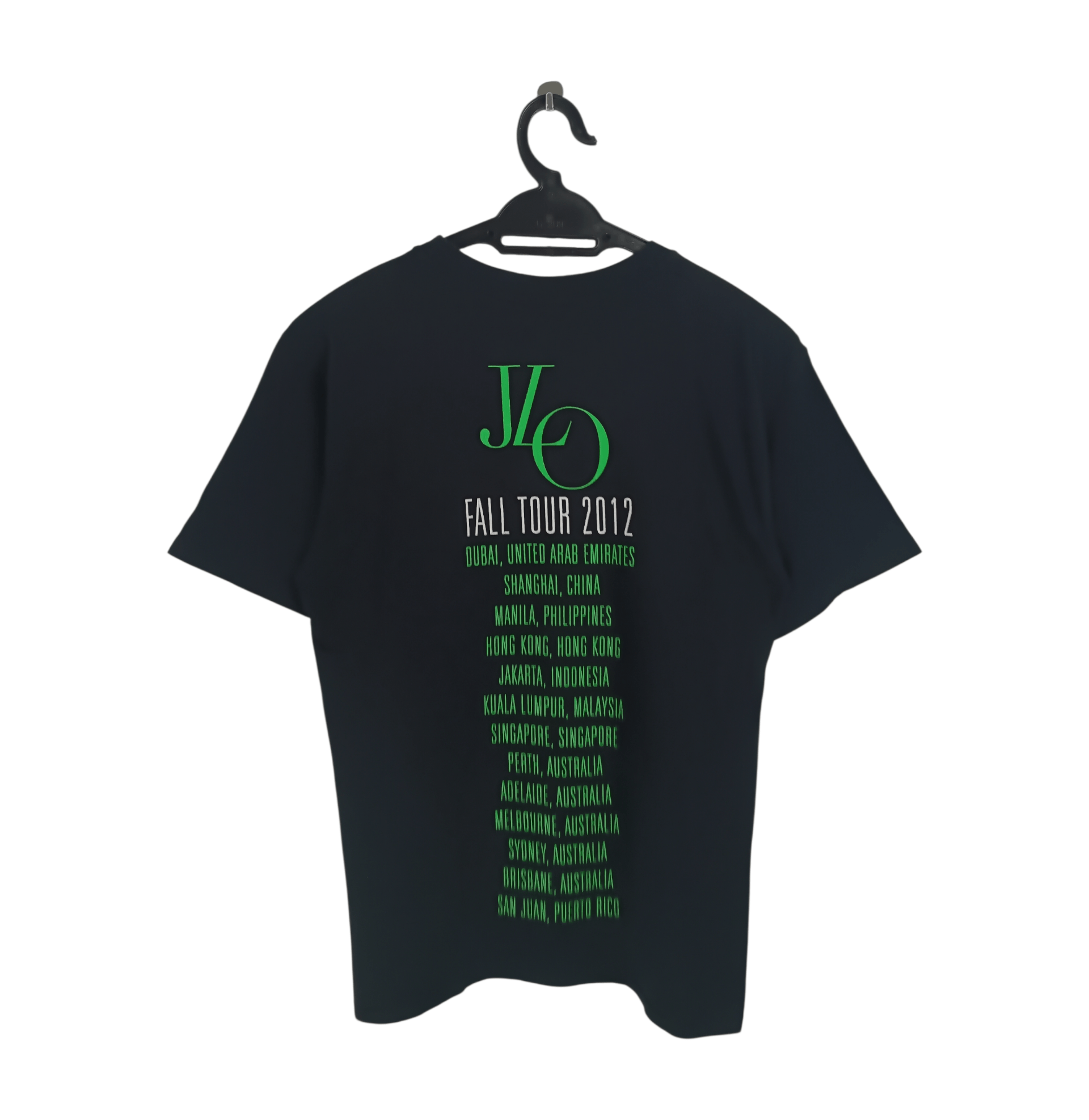 Rap Tees VINTAGE '12 JENNIFER LOPEZ JLO TOUR shakira affleck britney Size US S / EU 44-46 / 1 - 2 Thumbnail