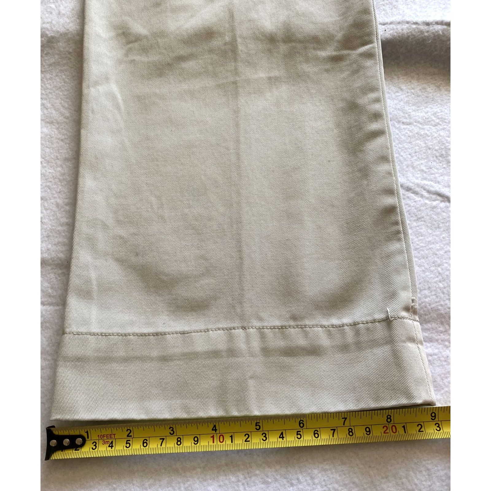 Dockers VINTAGE Dockers D3 Chino Pants Mens 34 x 32 Tan Cotton Solid 15-17 Size US 34 / EU 50 - 3 Thumbnail