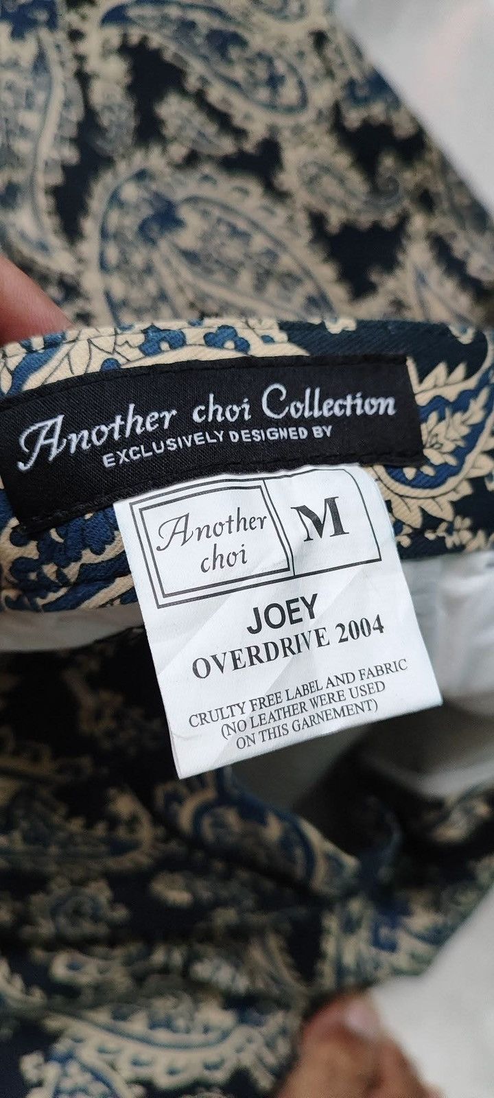 April 77 Another Choi By Joey April 77 Paisley Pants Cropped Pants Size US 30 / EU 46 - 4 Thumbnail