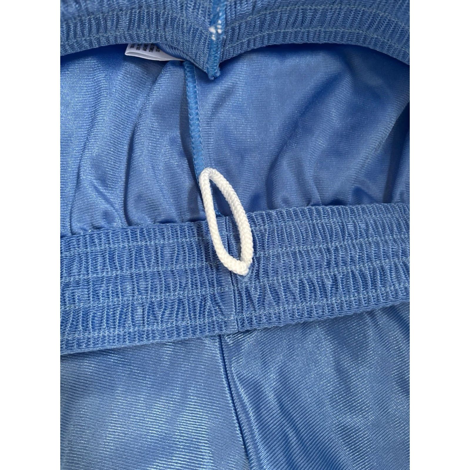 Vintage VINTAGE Don Alleson Dazzle Basketball Shorts Mens Large NWOT Deadstock 2002 Blue Nylon Athletic Shorts Mens Size US 33 - 4 Thumbnail