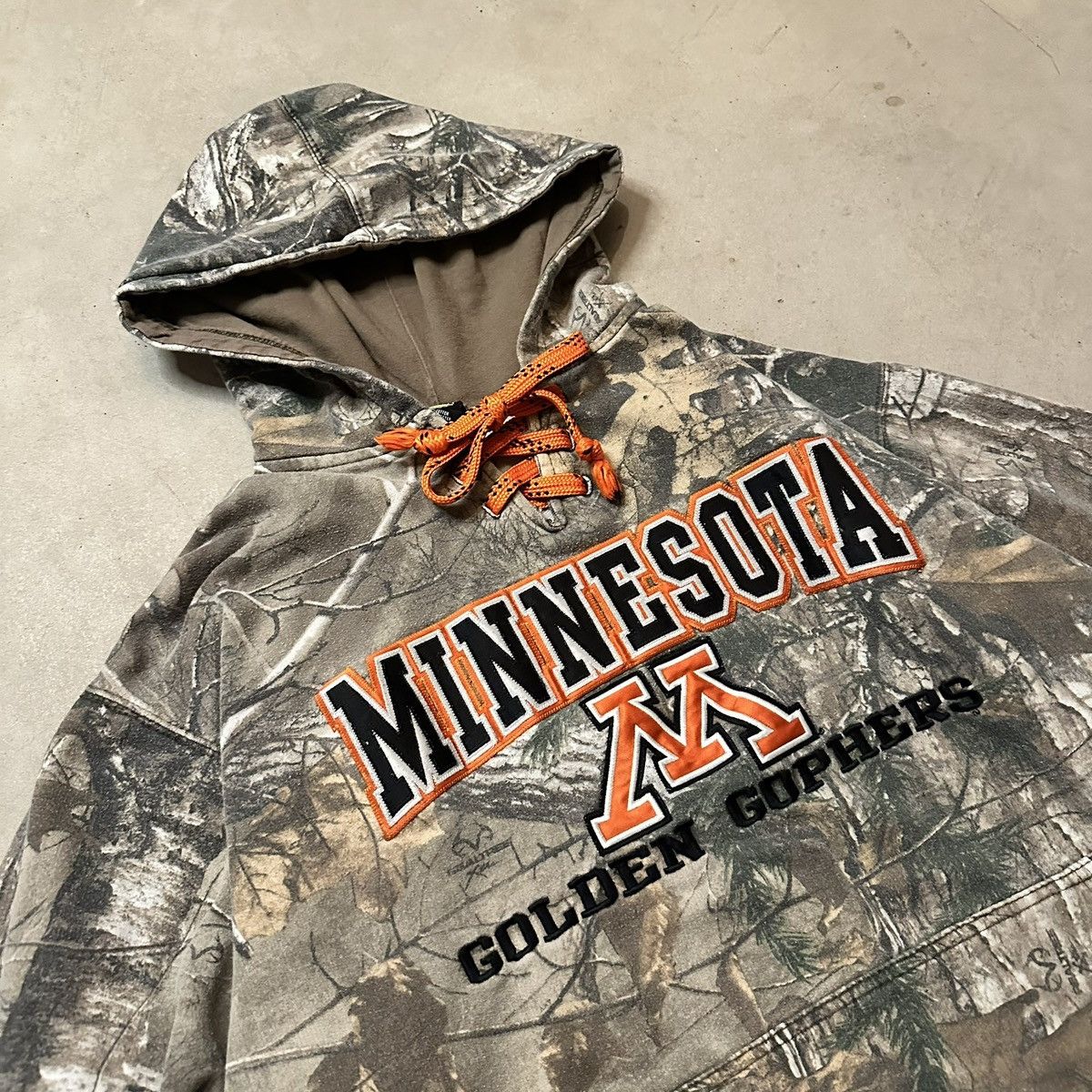 Realtree Vintage Y2K RealTree University of Minnesota Gophers Hoodie Size US M / EU 48-50 / 2 - 1 Thumbnail