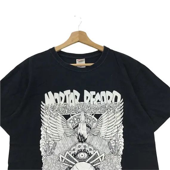 Band Tees Vtg MORTAR RECORD JAPAN Store Punk Metal Hardcore Tee Shirt Size US M / EU 48-50 / 2 - 3 Thumbnail