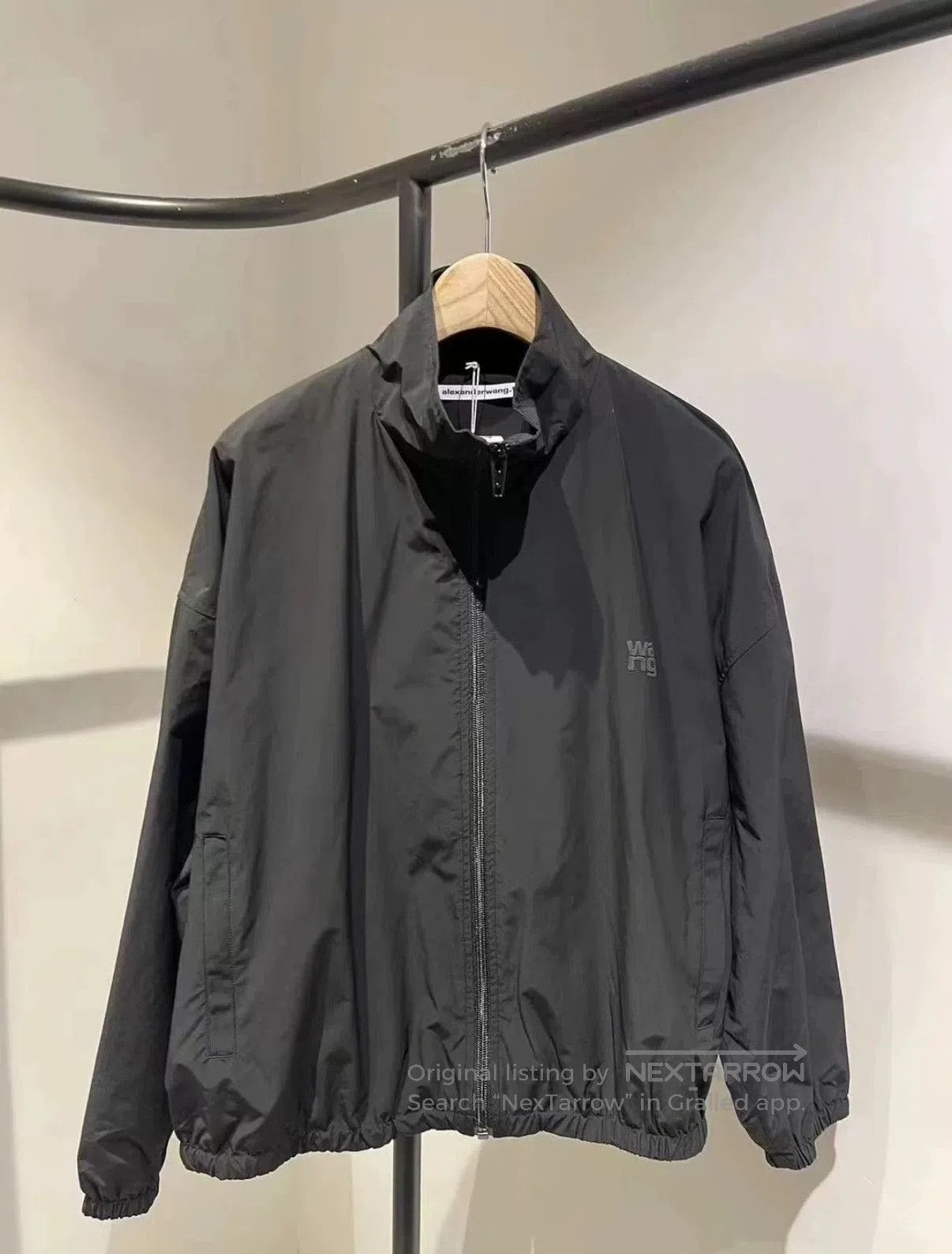 Alexander Wang Alexander Wang Solid Stand Collar Zip Jacket. Size XS / US 0-2 / IT 36-38 - 1 Thumbnail