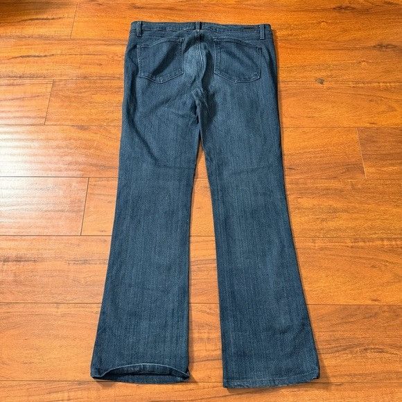 Paige PAIGE Manhattan Dark Blue Flare Jeans Sz 33 Size 33" - 3 Thumbnail