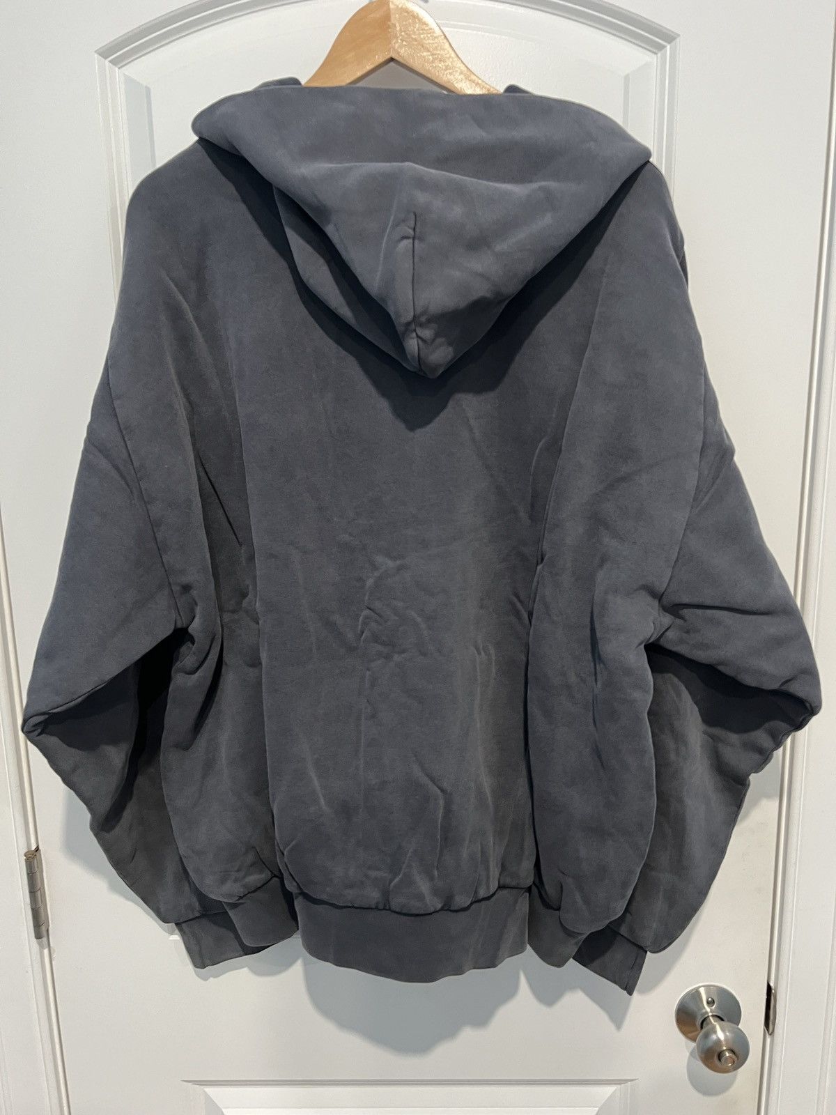 Balenciaga × Gap × Yeezy Yeezy Gap Zip Up Hoodie Poetic Black XXL Size US XXL / EU 58 / 5 - 3 Thumbnail