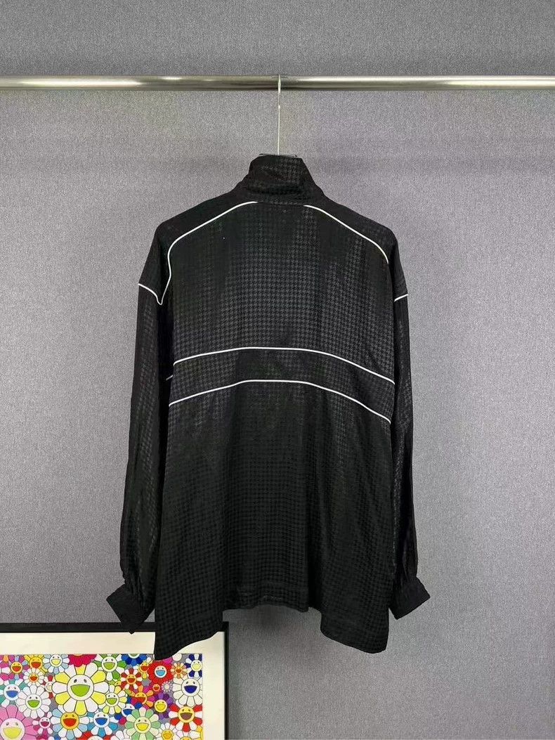Balenciaga Balenciaga Houndstooth Double B Logo Zip Jacket Size US XS / EU 42 / 0 - 2 Thumbnail