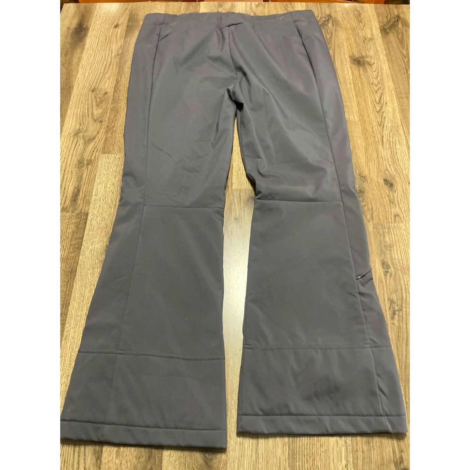 Free Country Free Country Women's Pants XL Gray Flared Lined Regular Inseam 30" Casual Size 40" / US 18 - 2 Thumbnail