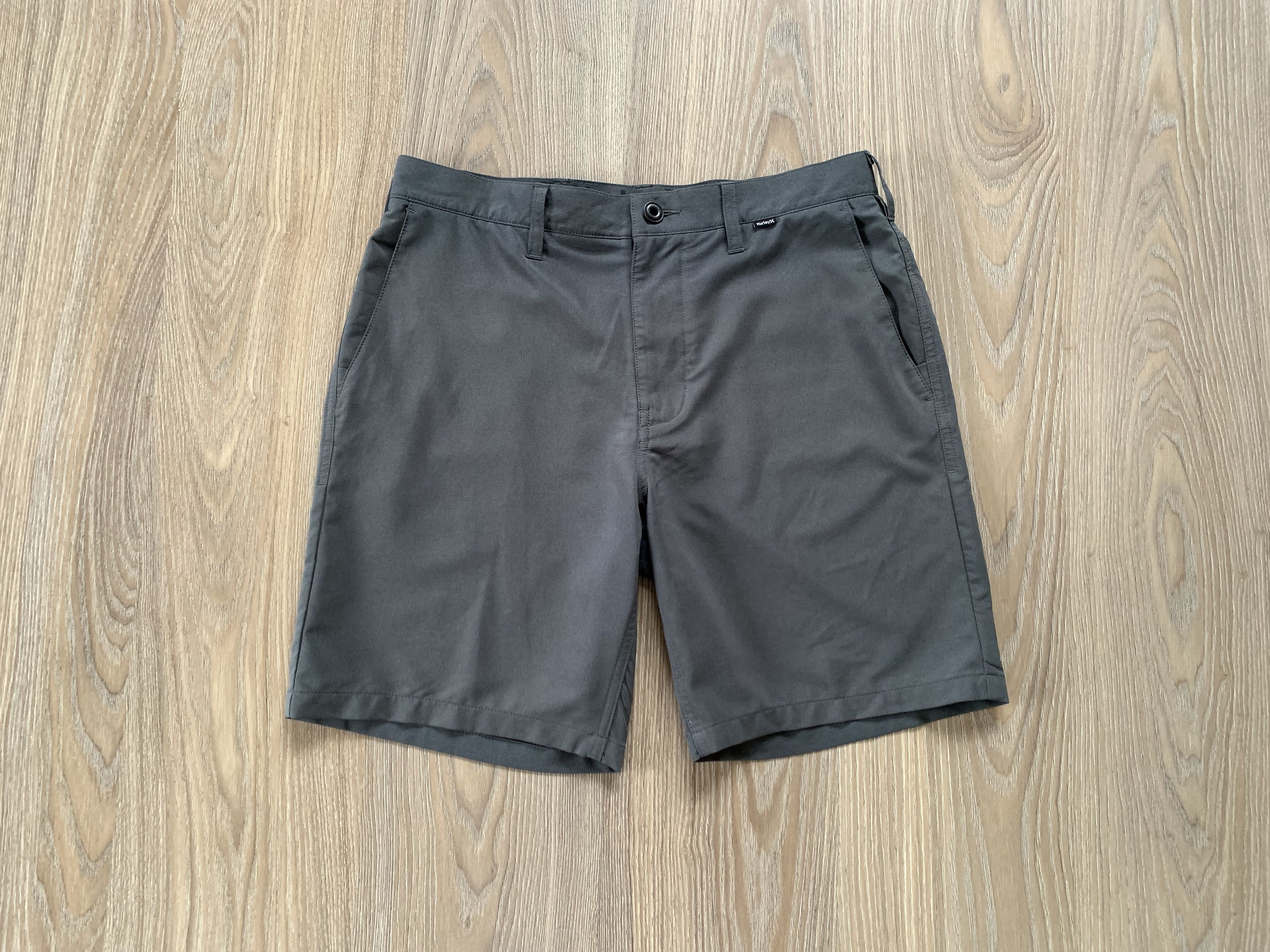 Hurley Hurley Performance Gray Chino Shorts Size US 32 / EU 48 - 1 Thumbnail