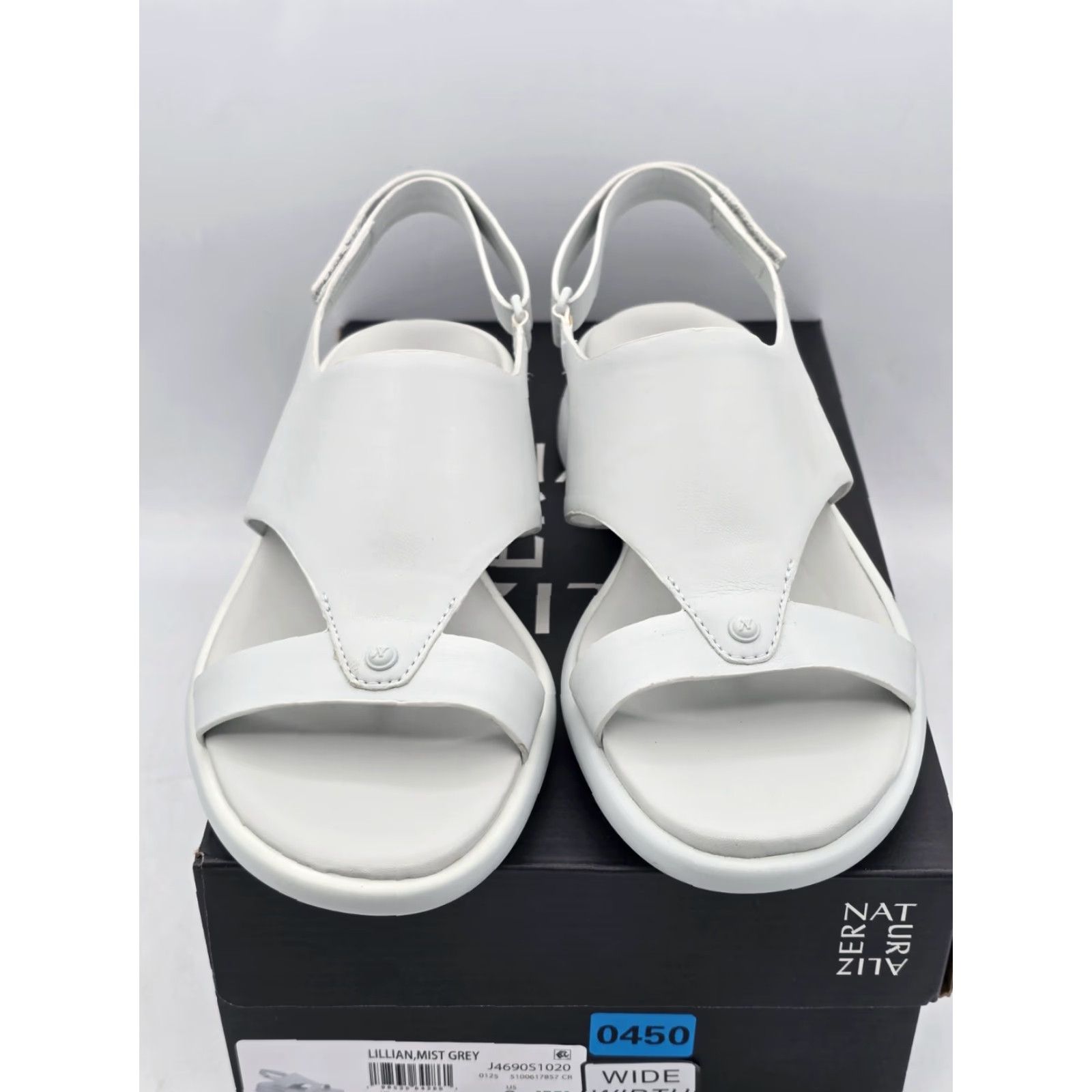 Naturalizer Naturalizer Lillian Slingback Sandal Mist Grey 8 WIDE Women Shoes Womens Sandal NIB Size US 8 / IT 38 - 4 Thumbnail