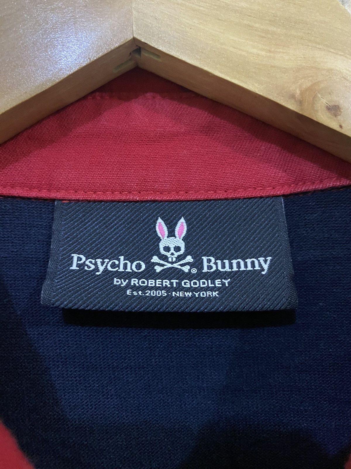 Psycho Bunny Rare Psycho Bunny X Robert Godley Polo Shirt Size US L / EU 52-54 / 3 - 4 Thumbnail