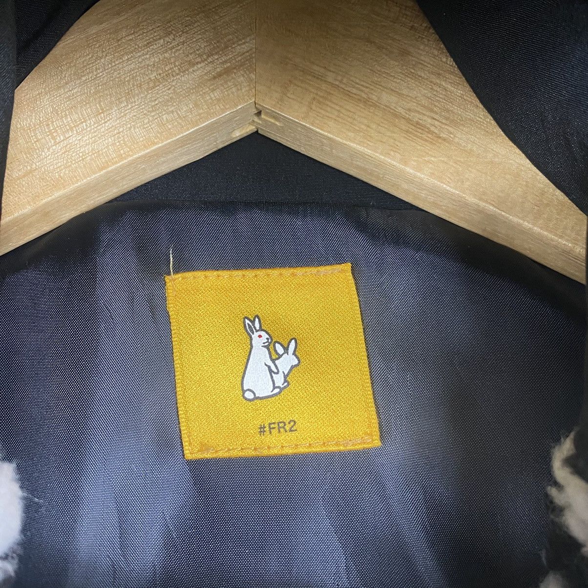 Japanese Brand FR2 fleece anorak full boxlogo printed Size US L / EU 52-54 / 3 - 9 Thumbnail