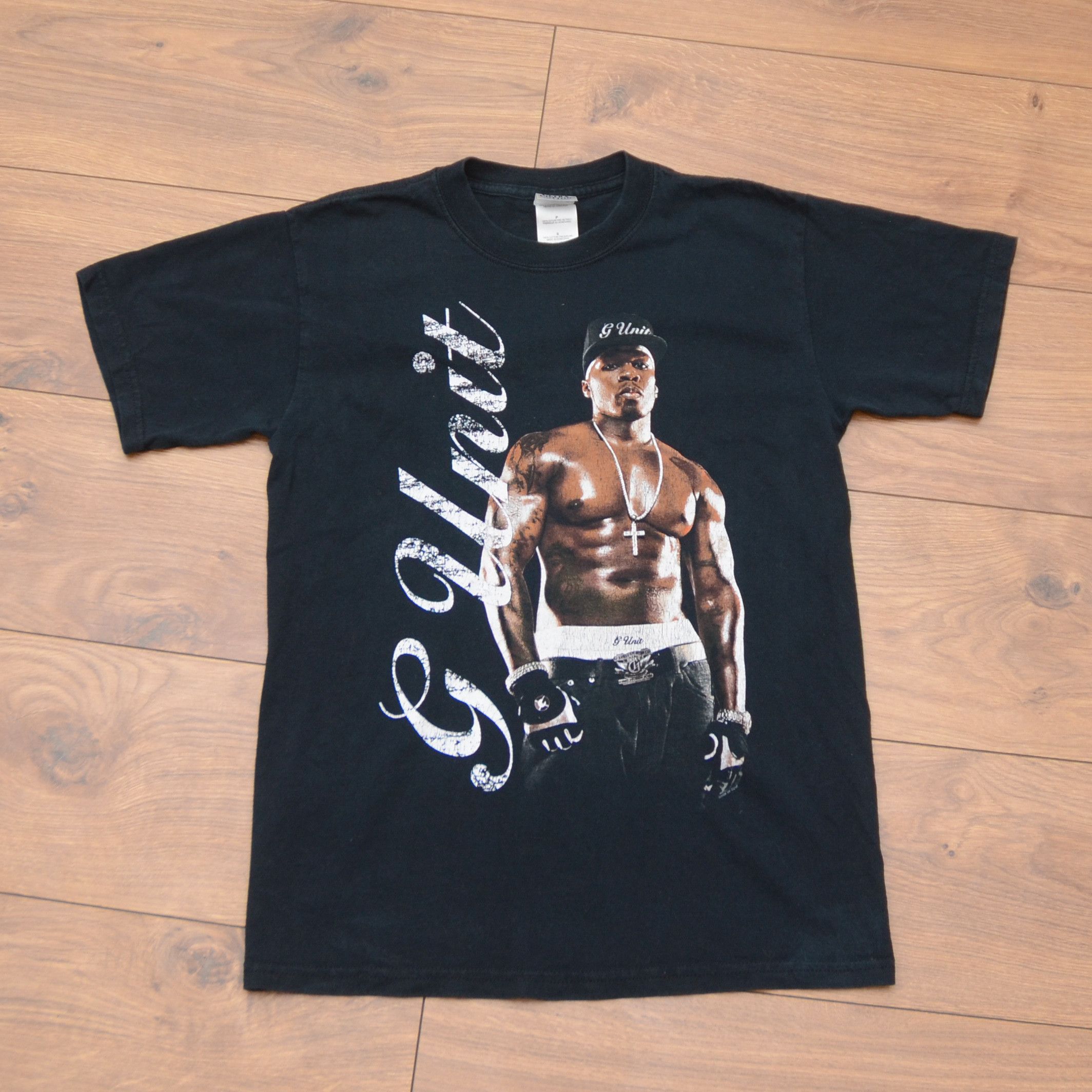 Band Tees Vintage 2005 50 Cent Tour T-Shirt Size S Double Sided World Size US S / EU 44-46 / 1 - 9 Thumbnail