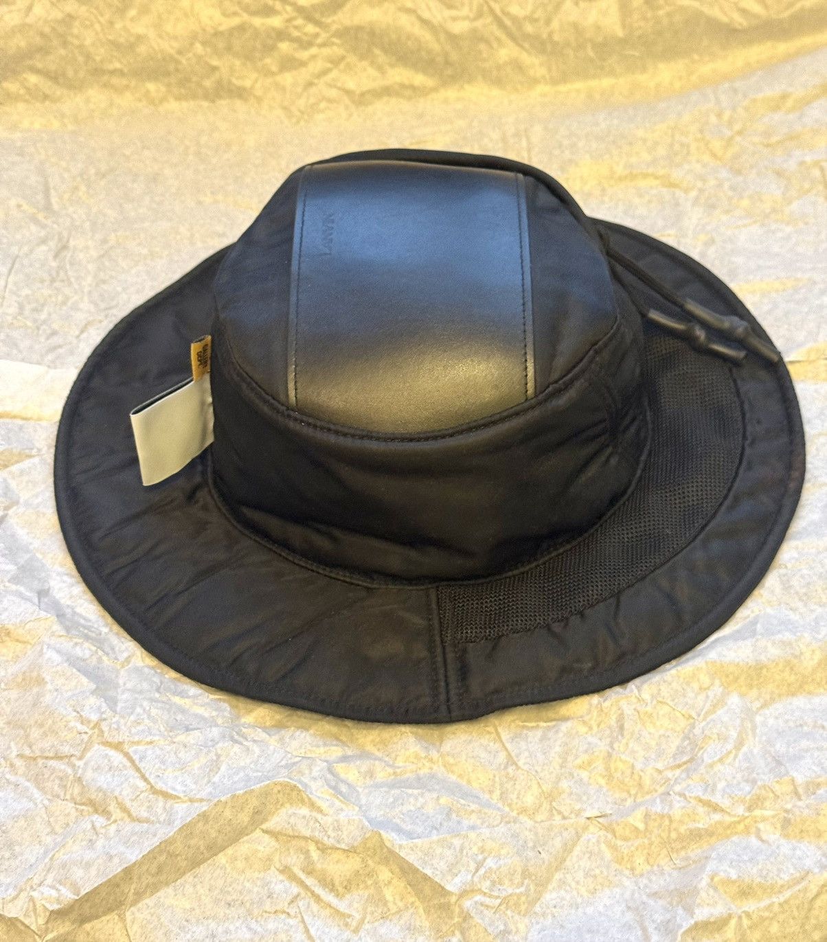 Lanvin lanvin x gallery dept. black bucket hat 58 Size ONE SIZE - 4 Thumbnail