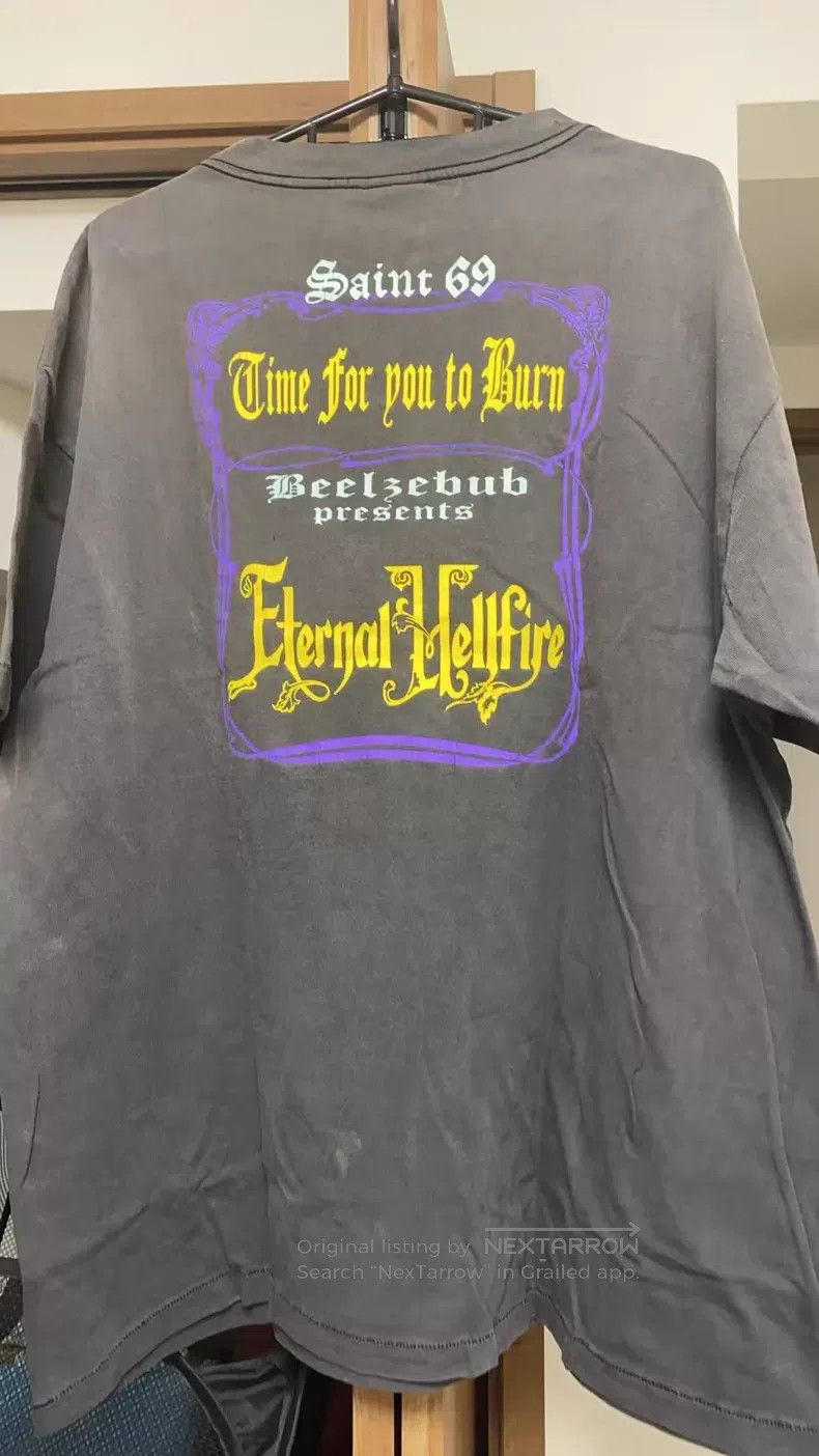 Saint Michael Saint Michael Devil's Hand T-shirt Size US XL / EU 56 / 4 - 2 Thumbnail