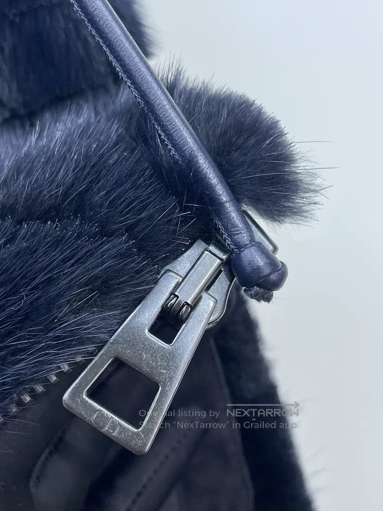 Dior Dior Rattan plaid mink fur hooded fur coat Size XXS / US 00 / IT 34 - 7 Thumbnail