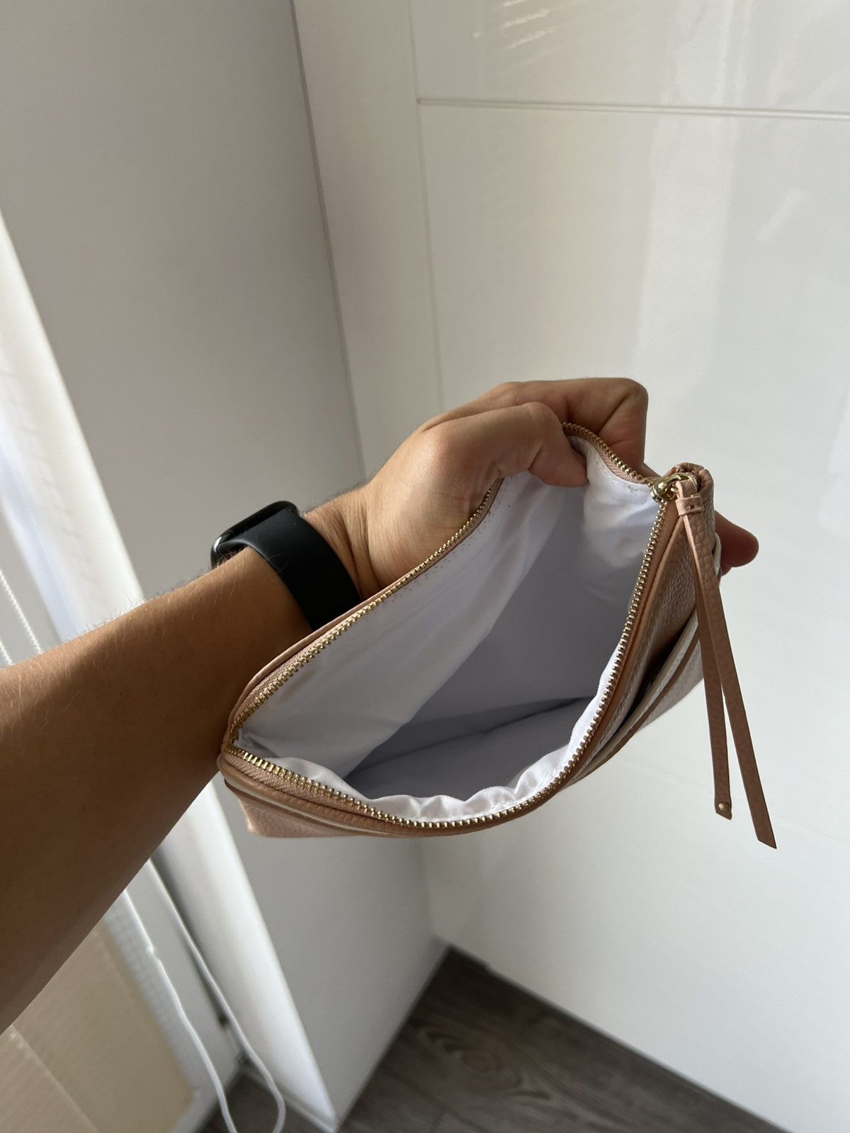 Chloe Chloe Parfum Zip Navy Pink/Beige Clutch Bag Size ONE SIZE - 12 Thumbnail