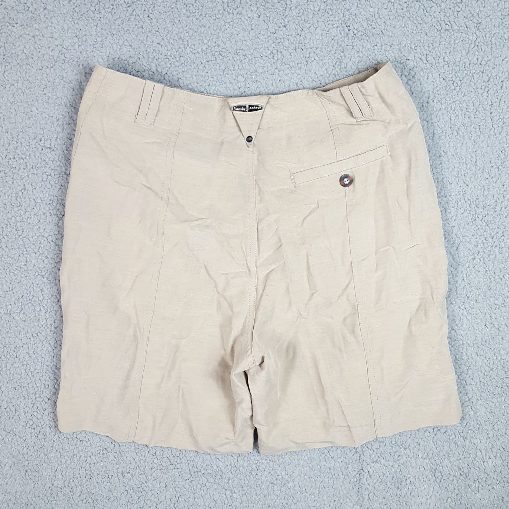 Vintage VINTAGE Jamie Sadock Golf Chino Shorts Women's Athletic Beige Light Weight High Waisted Size 8 Size 30" / US 8 / IT 44 - 3 Thumbnail