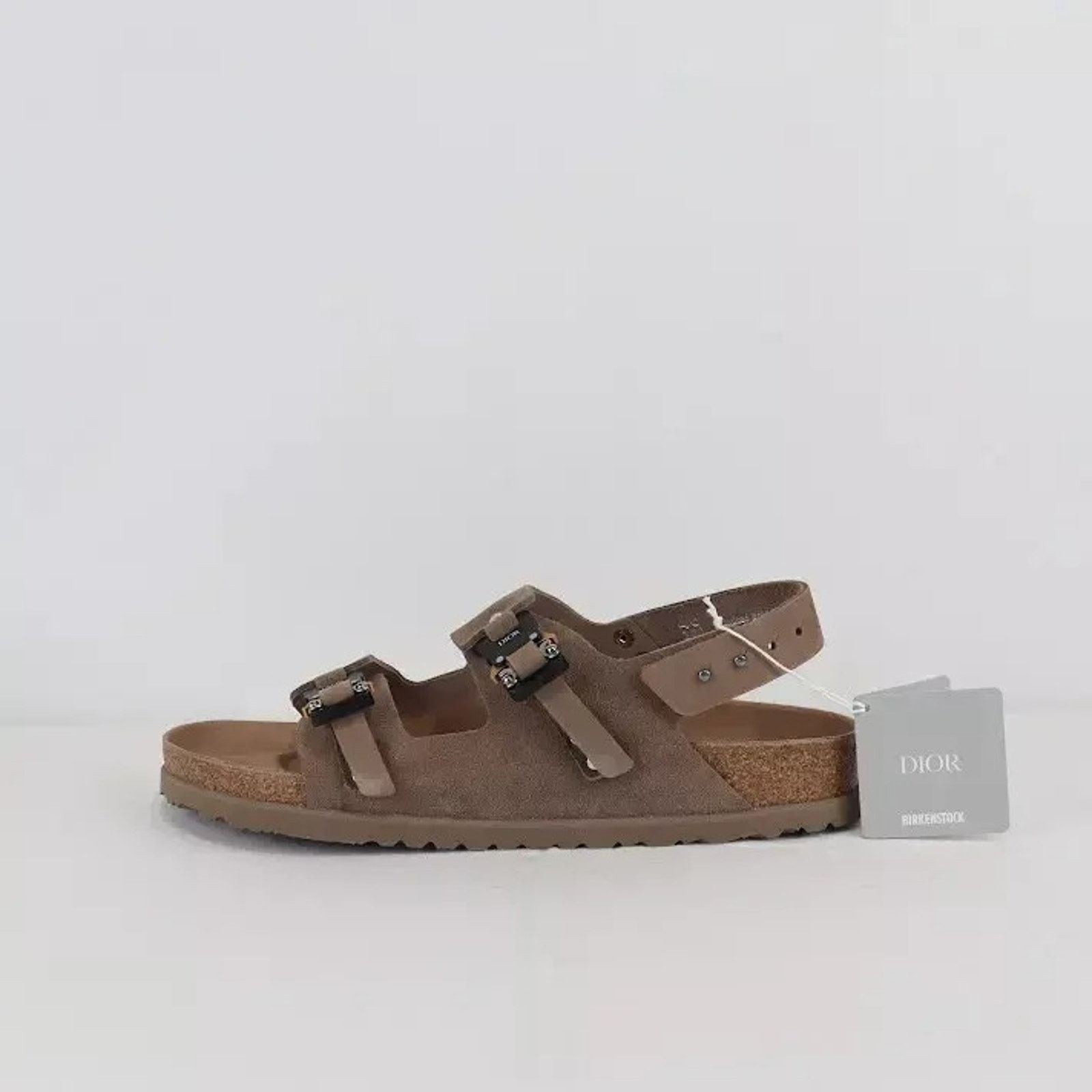 Birkenstock × Dior o1rshd1 M-Milano Slipper Sandal in Brown Size US 12 / EU 45 - 7 Thumbnail