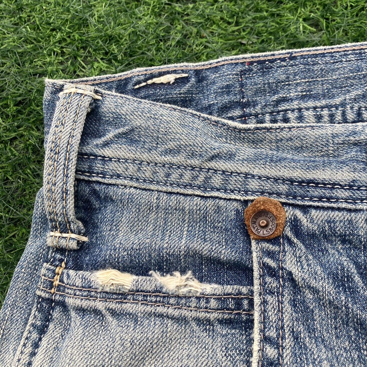 Levi's LEVI’S ORIGINAL RIVETED PATCHWORK JEANS Size US 31 - 7 Thumbnail